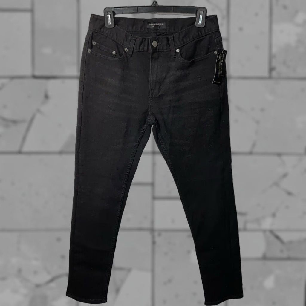 Banana Republic Banana Republic Skinny Jeans Womens Extra Large XL Black Cotton Blend Size 30" / US 8 / IT 44 - 1 Thumbnail