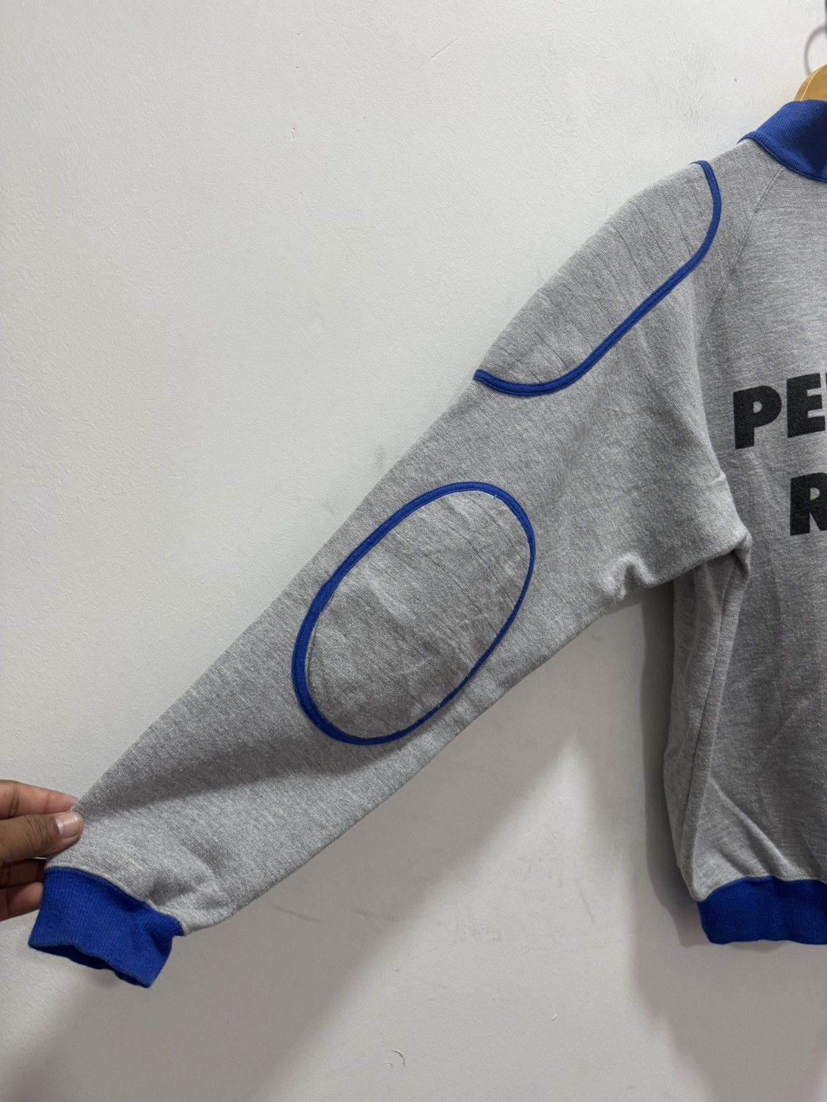 PERSON'S VINTAGE PERSON’S RACING TEAM HALF ZIP SWEATER Size US S / EU 44-46 / 1 - 8 Thumbnail