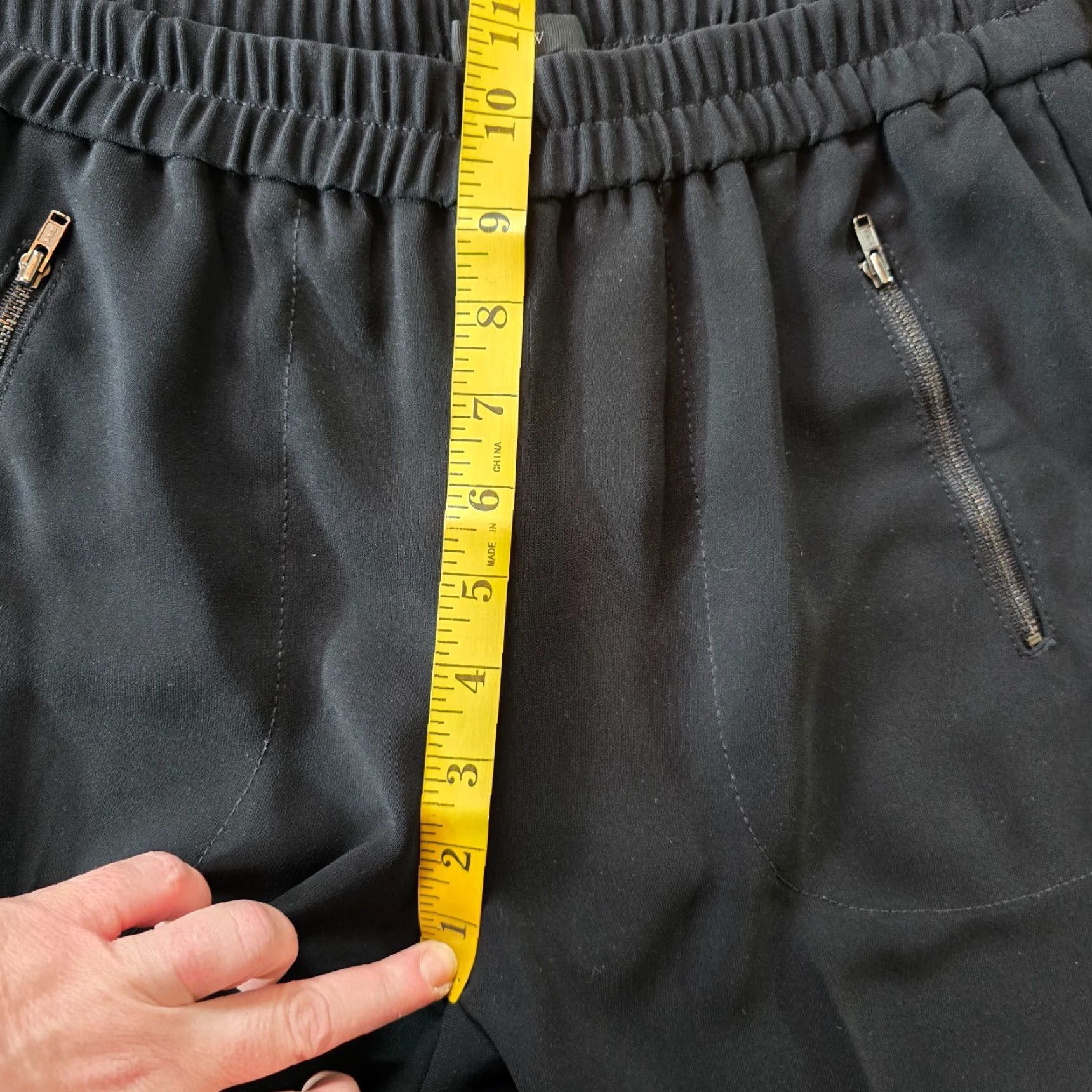 J.Crew J.CREW Pants Womens Size 4 Black Joggers Pockets Pull On Classic Tapered Twill 26.5 In Inseam Casual City Size 27" / US 4 / IT 40 - 5 Thumbnail
