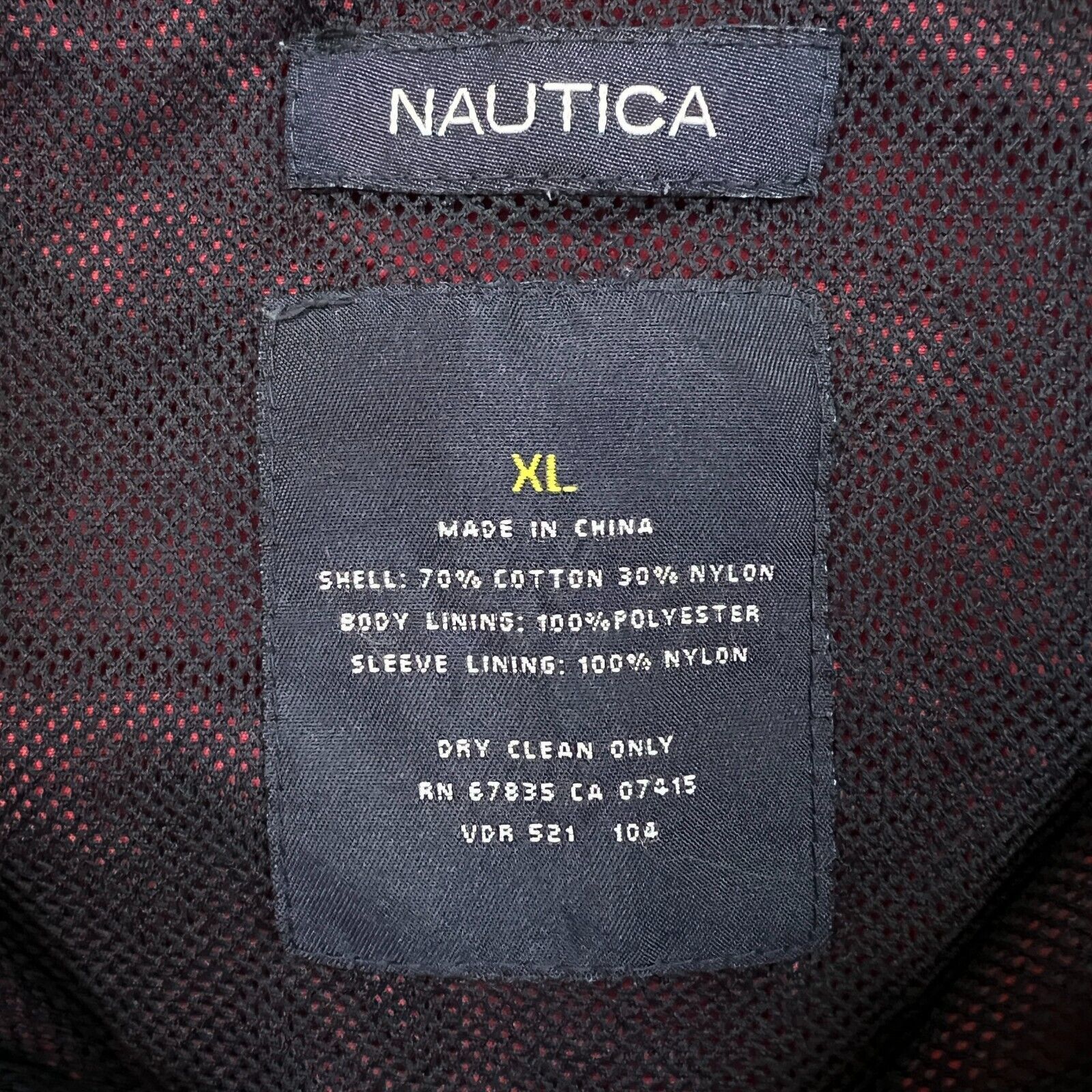 Nautica × Vintage Vintage Nautica Jacket Zip Outdoor Bomber Windbreaker Coat Size US XL / EU 56 / 4 - 9 Thumbnail
