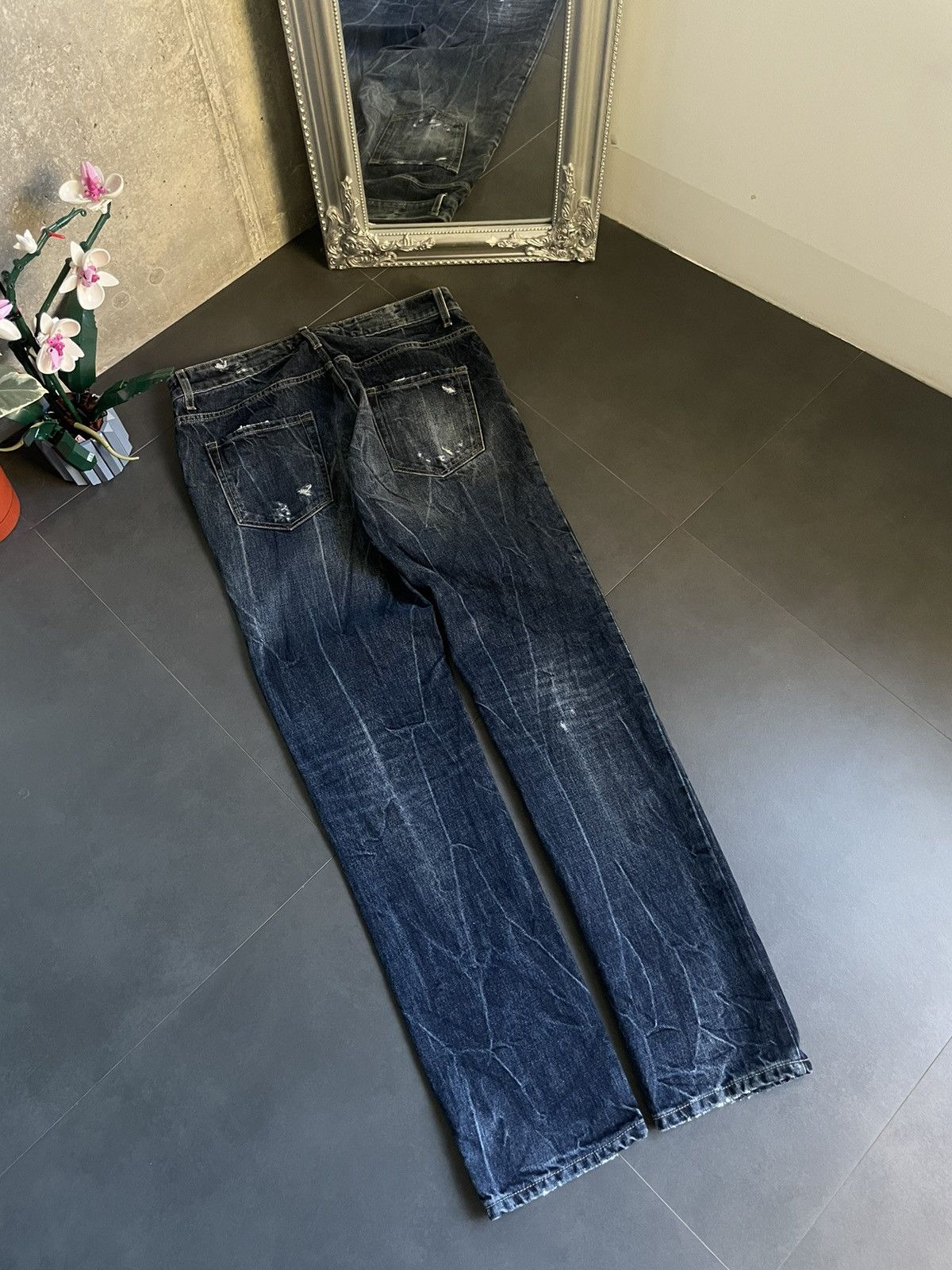 Japanese Brand Vintage Japanese Patchwork Boro Distressed Denim Size US 32 / EU 48 - 6 Thumbnail