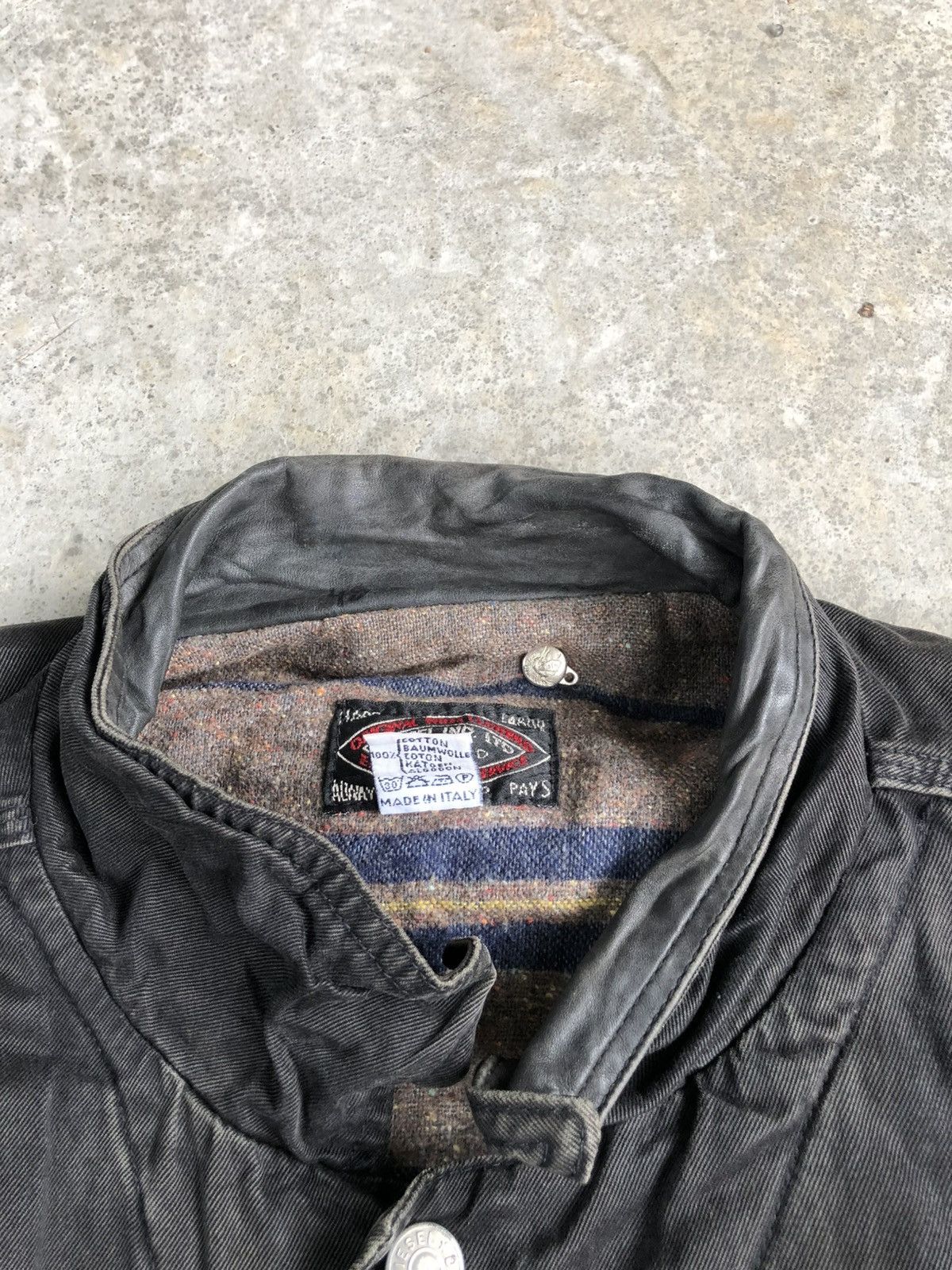 Diesel Diesel Blanket Lined Denim Distressed Jacket Size US XL / EU 56 / 4 - 18 Thumbnail