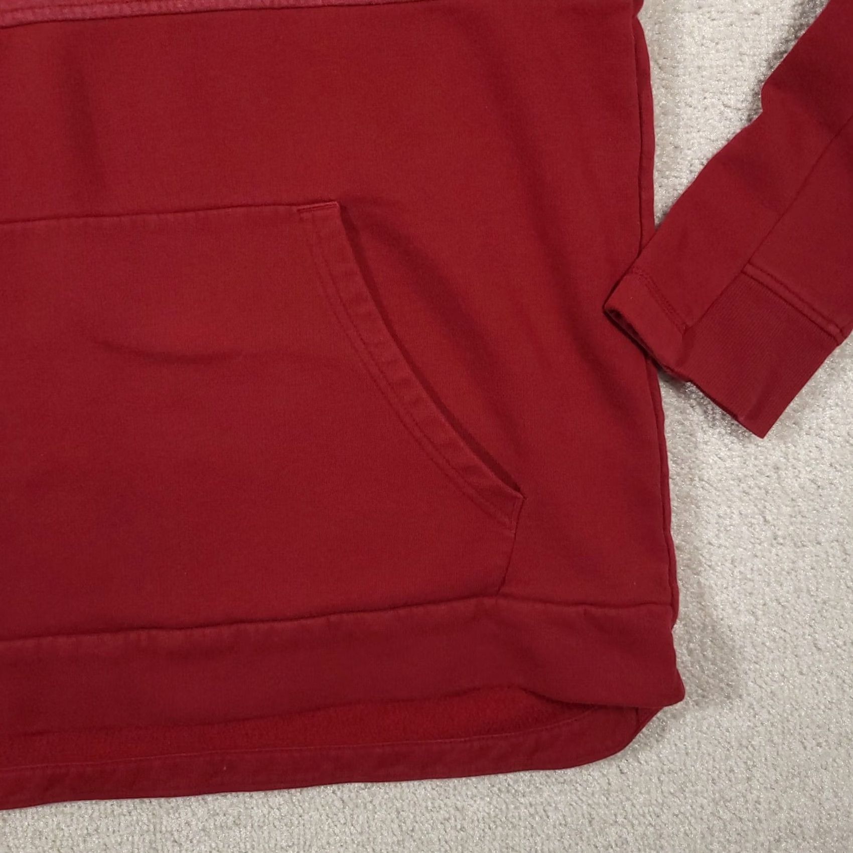 Adidas Adidas Hoodie Athletic Fleece Women's M Colorblock Maroon Kangaroo Pocket Size M / US 6-8 / IT 42-44 - 5 Thumbnail