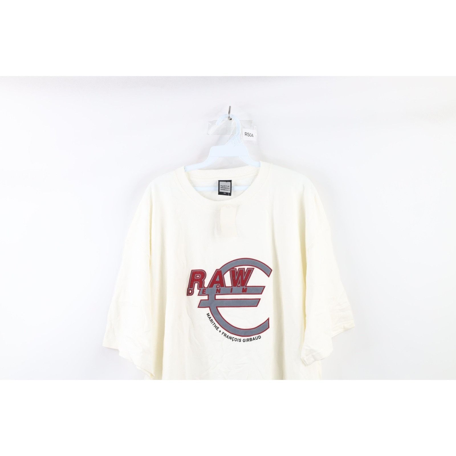 Marithe + Francois Girbaud × Vintage NOS Vintage 90s Marithe Francois Girbaud Euro T-Shirt Size US XXL / EU 58 / 5 - 2 Thumbnail