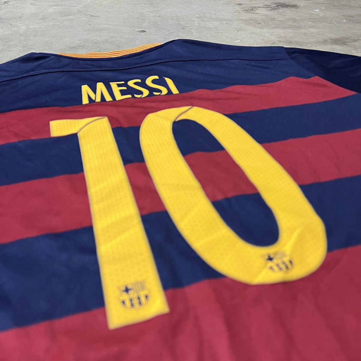 Other Vintage 2015 FC Barcelona Lionel Messi #10 Soccer Jersey Size US XXL / EU 58 / 5 - 3 Thumbnail