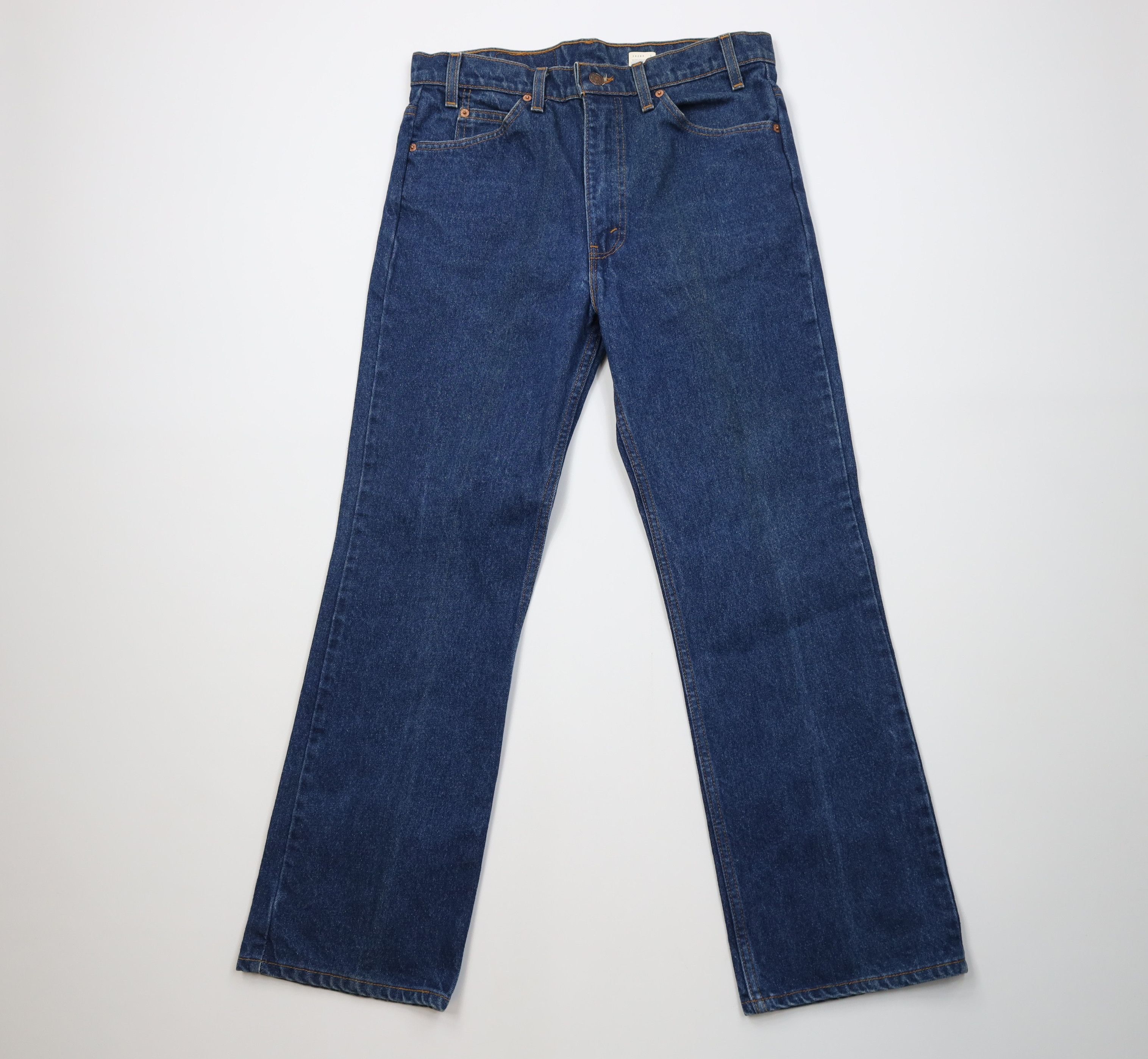 Levi's Vintage 90s Levis 517 Orange Tab Wide Leg Bootcut Jeans USA Size US 34 / EU 50 - 1 Thumbnail