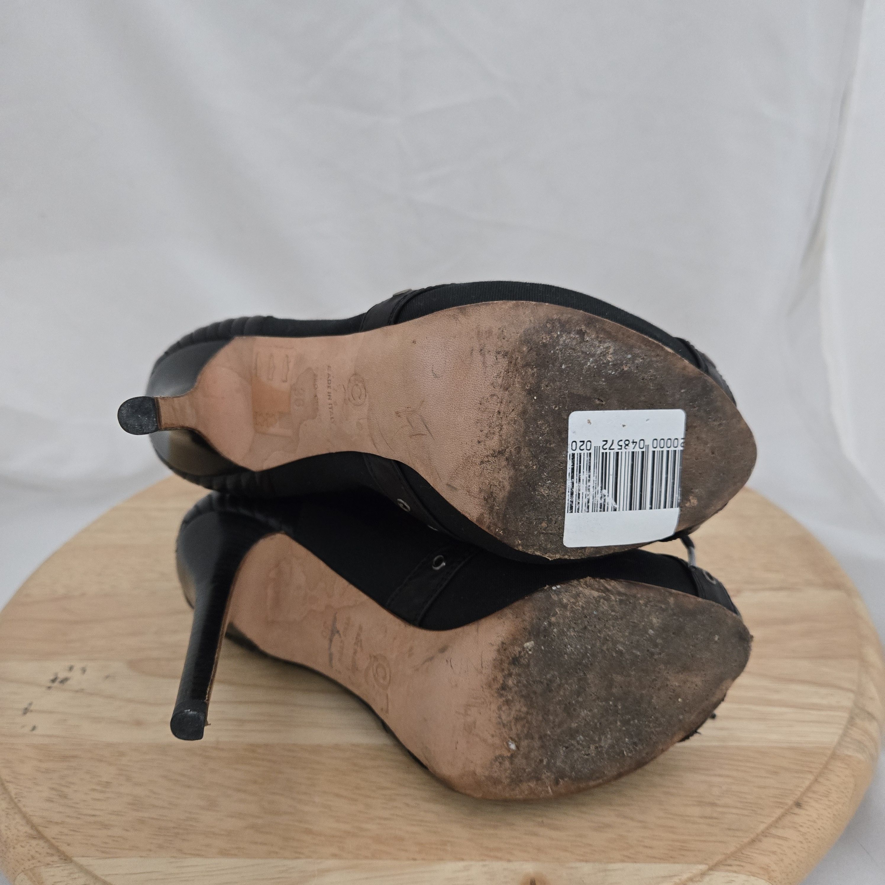 Alexander McQueen Peep toe stiletto booties Size US 6 / IT 36 - 11 Thumbnail