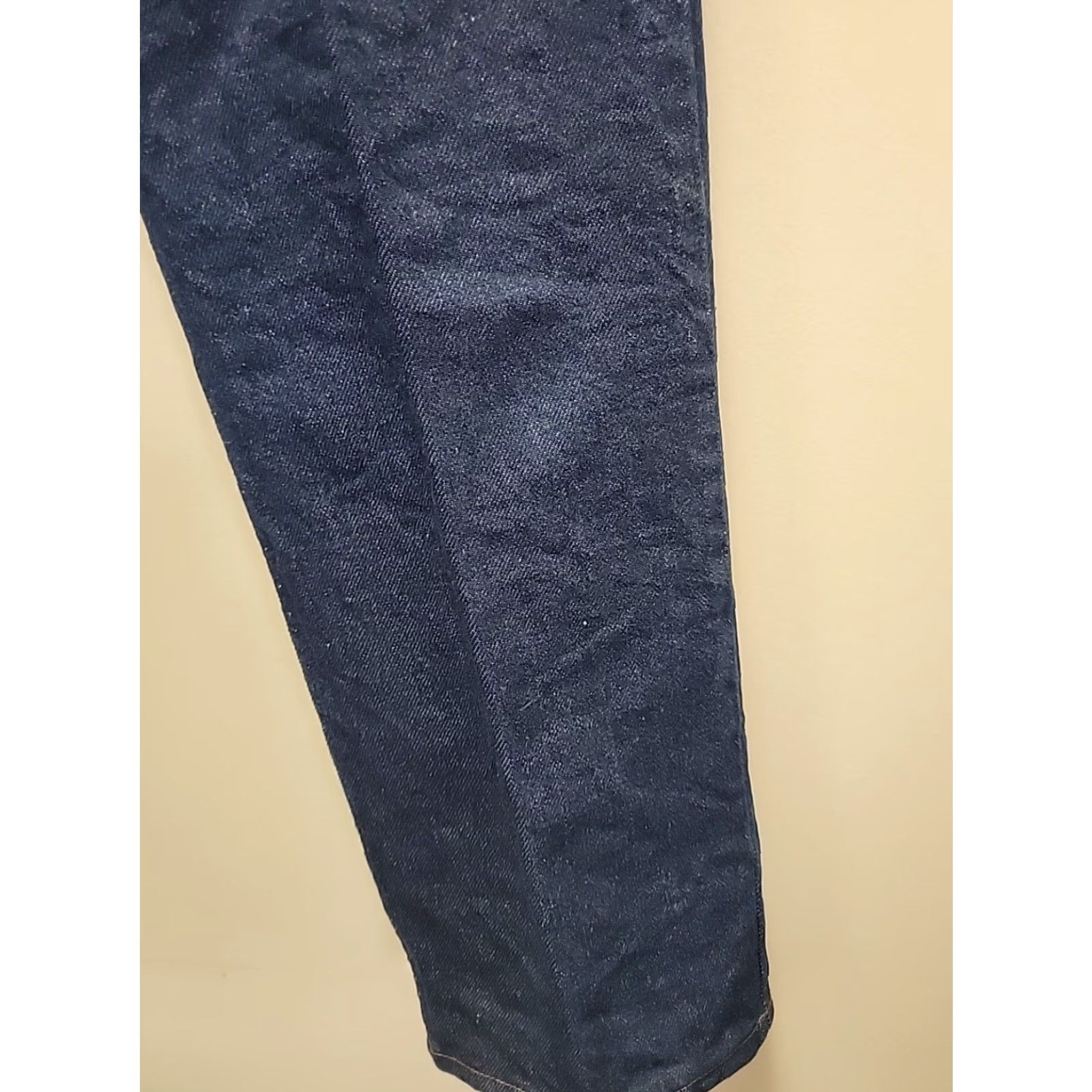 JCPenney VINTAGE JCPenney Jeans Mens 36x30 Denim 100% Cotton Blue Dark Wash 5-Pocket Size US 36 / EU 52 - 7 Thumbnail
