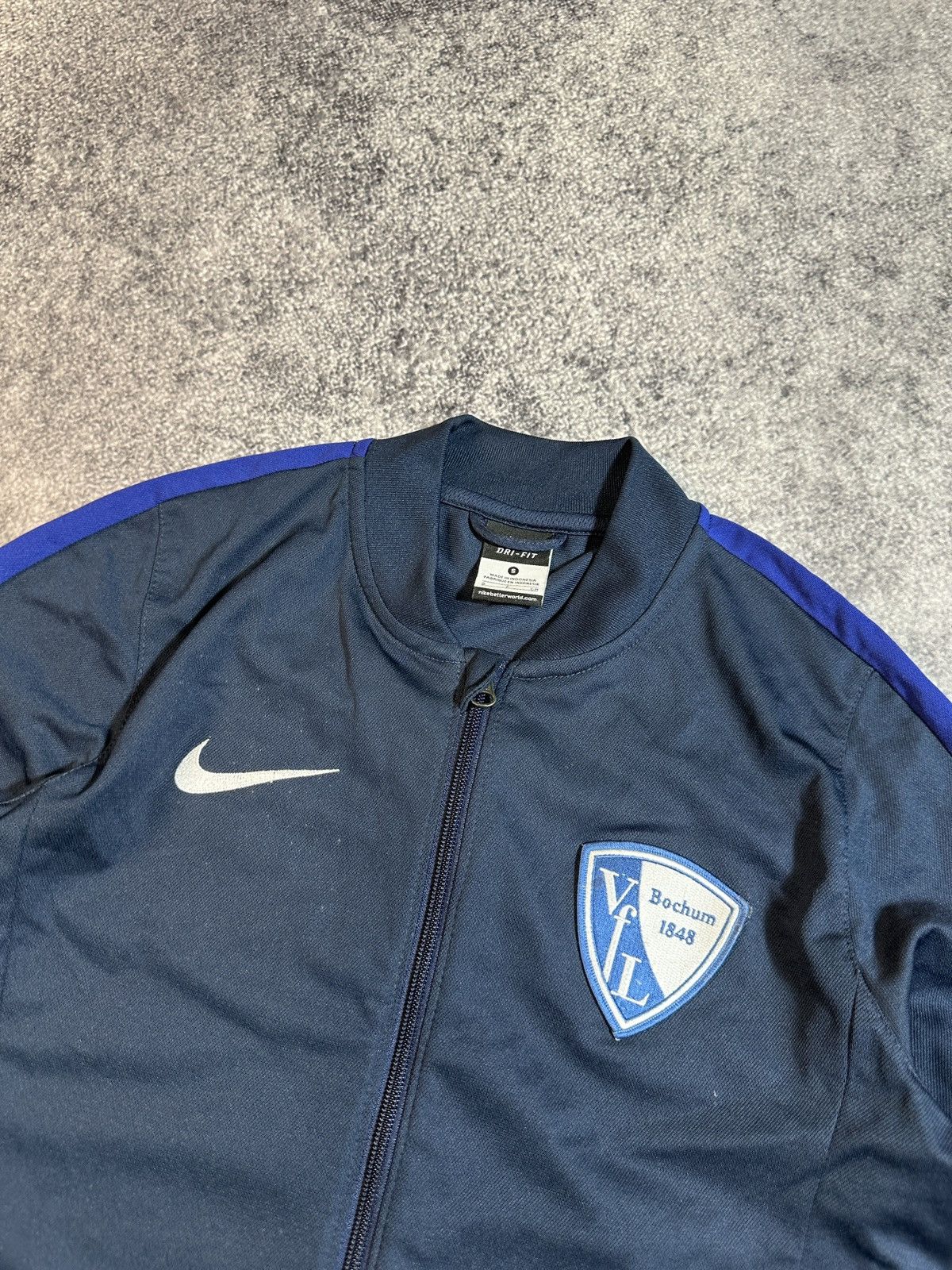 Nike Nike Bochum Soccer Jacket Zip up Streetwear Style Casual S Size US S / EU 44-46 / 1 - 4 Thumbnail