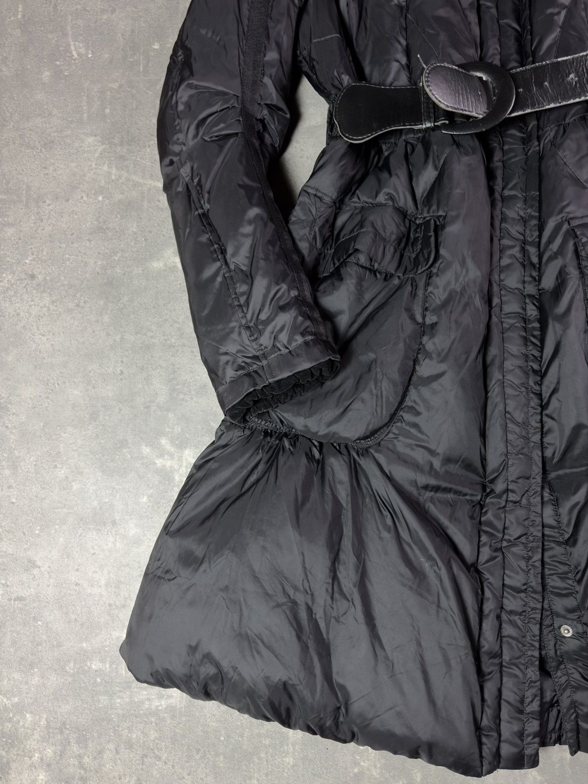 Marithe + Francois Girbaud 00s Marithe + Francois Girbaud Hybrid Hooded Puffer Parka L Size L / US 10 / IT 46 - 6 Thumbnail