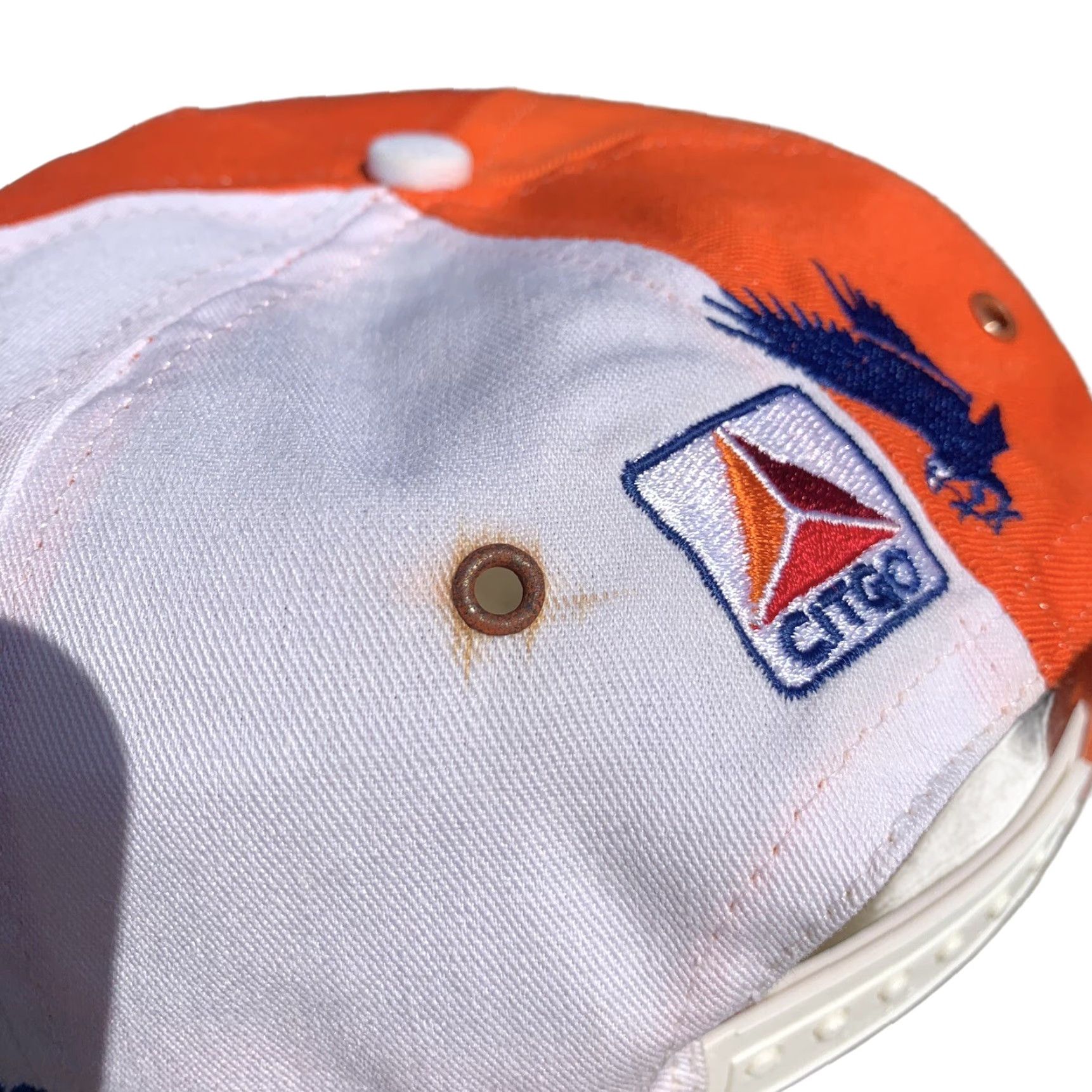 Vintage VINTAGE Chase Nascar Hat - Michael Waltrip #21 Snapback, 90s Racing, Orange, Adjustable Mens Size ONE SIZE - 7 Thumbnail