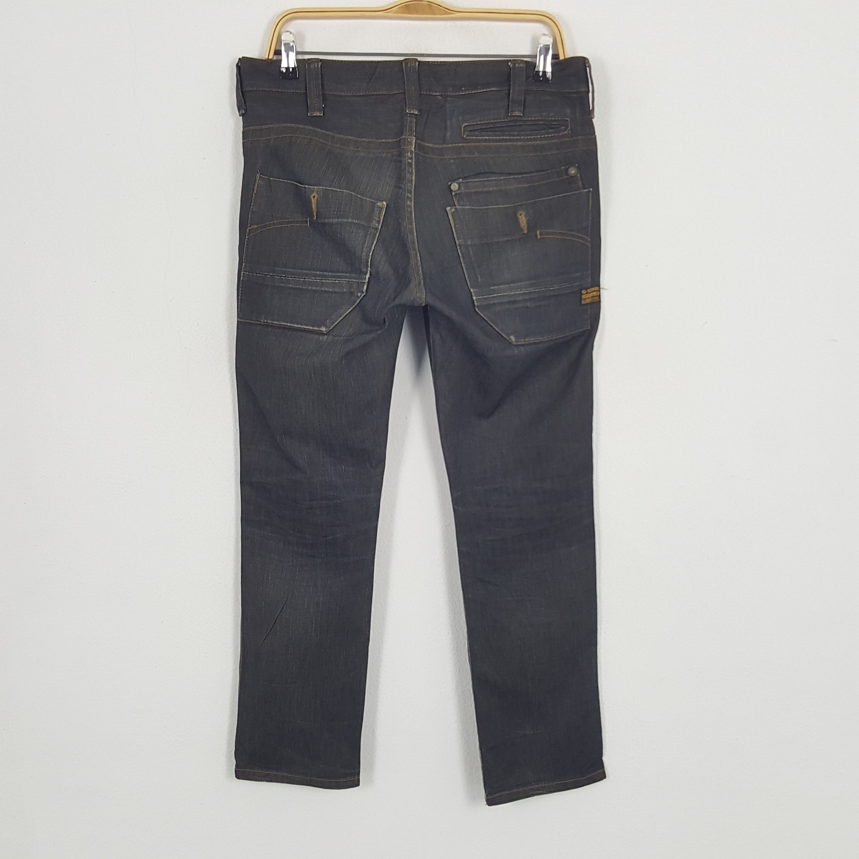 G-Star × Japanese Brand × Vintage Vintage G-Star Streetwear Denim Jeans Size US 32 / EU 48 - 4 Thumbnail