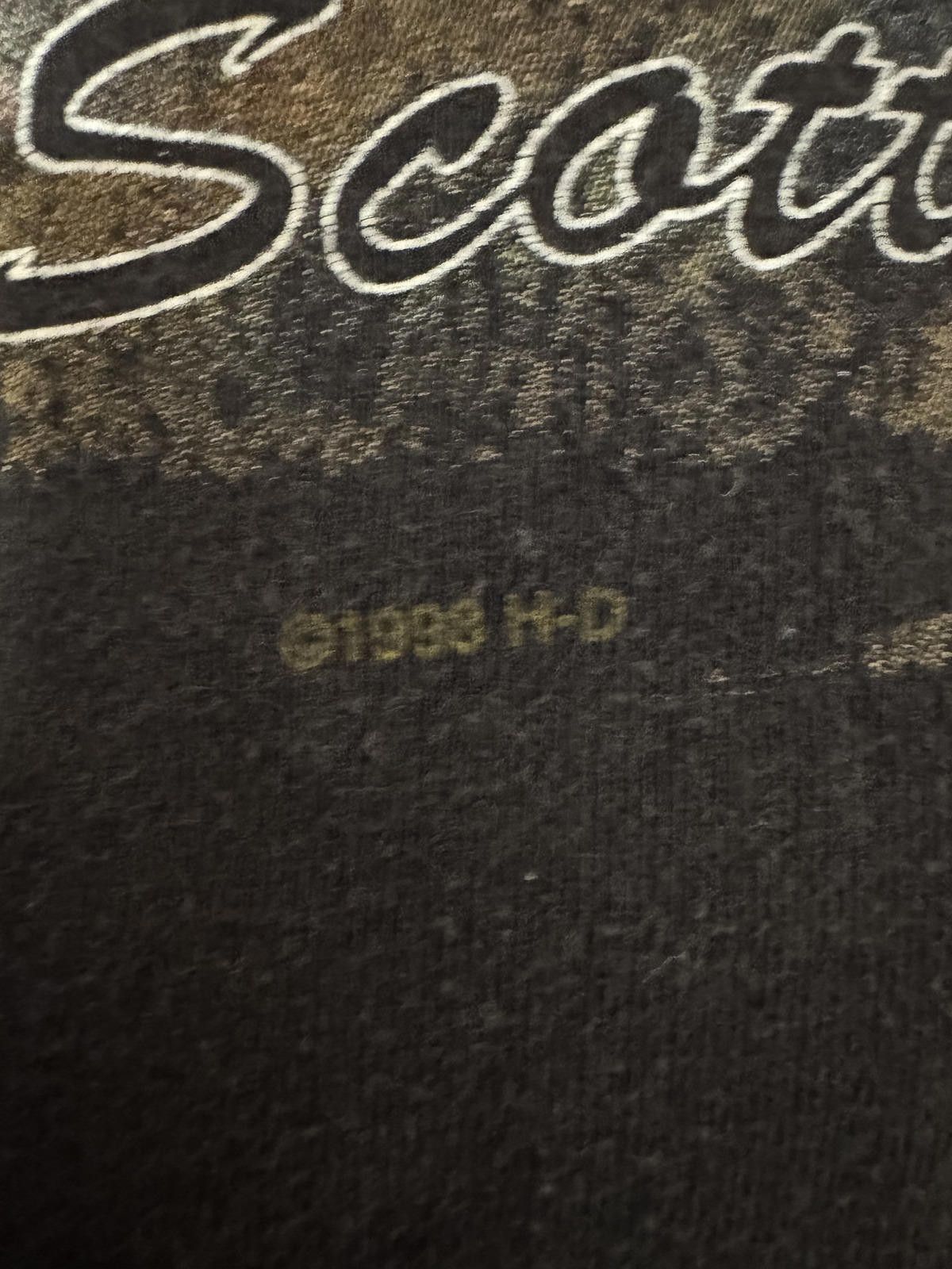 Harley Davidson Vintage 1998 Harley-Davidson Hacienda Scott's Valley T-Shirt Size ONE SIZE - 3 Thumbnail