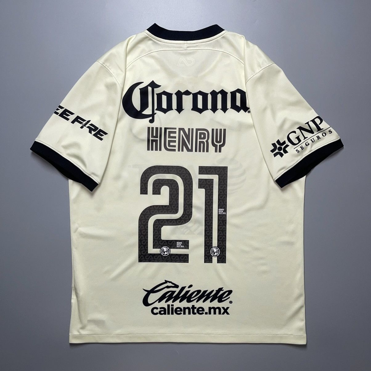 Nike CLUB AMERICA NIKE 2022/2023 FOOTBALL THIRD JERSEY #21 HENRY Size US L / EU 52-54 / 3 - 1 Thumbnail