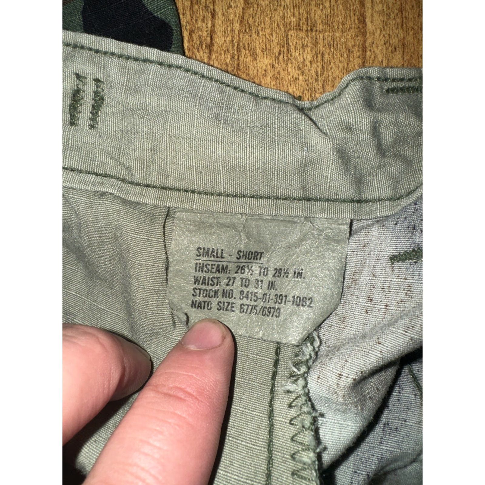 AMO Military Camo Cargo Pants 30x29 Tactical Size US 30 / EU 46 - 4 Thumbnail