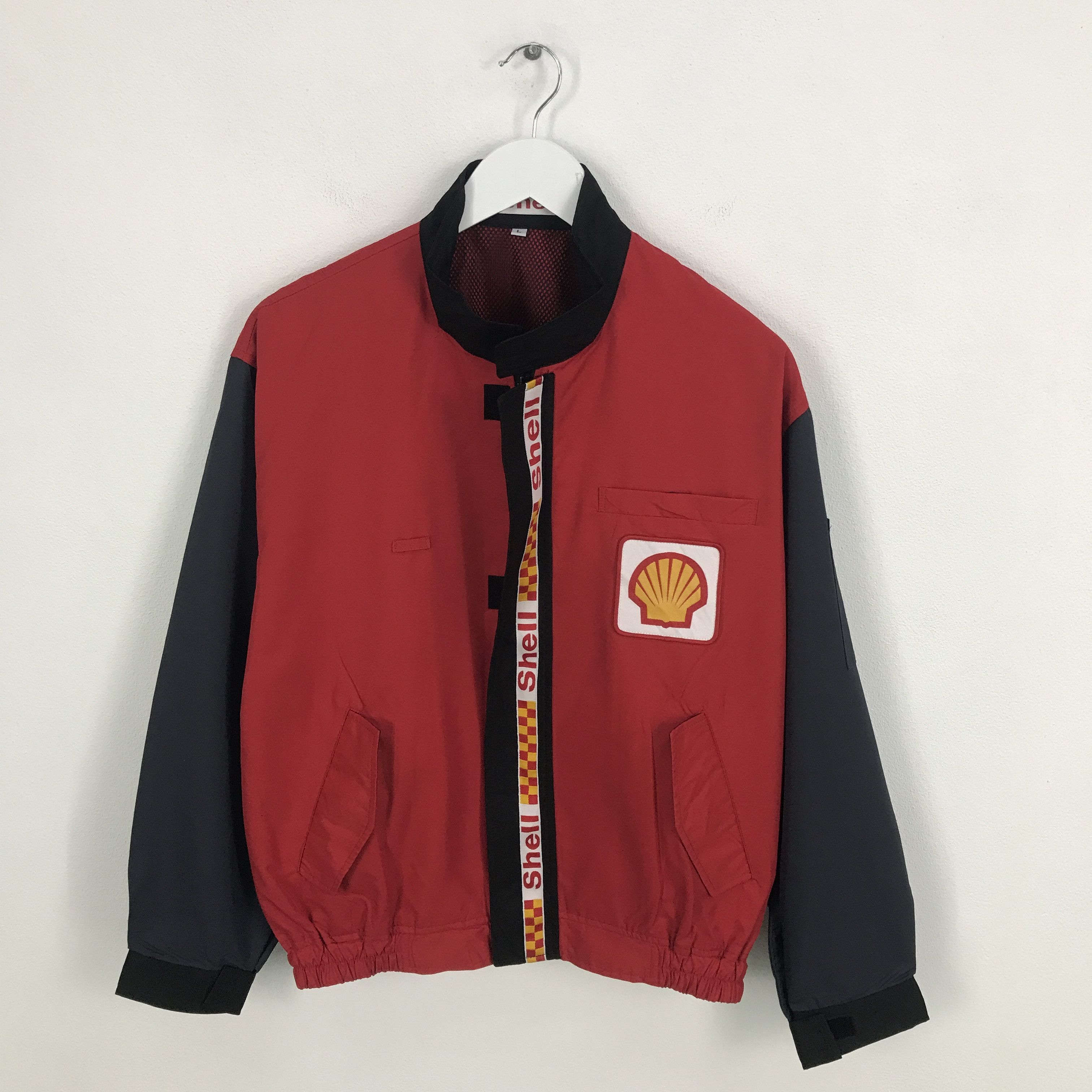 Japanese Brand × Sports Specialties Rare shell Oli brand racing bomber jacket Size US L / EU 52-54 / 3 - 1 Thumbnail