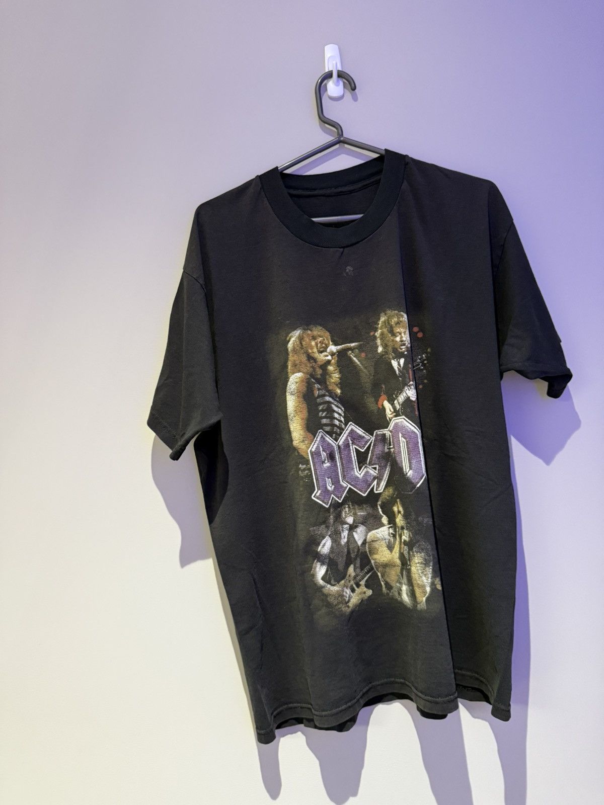 Vintage AC/DC Band Tee Size US XL / EU 56 / 4 - 2 Thumbnail