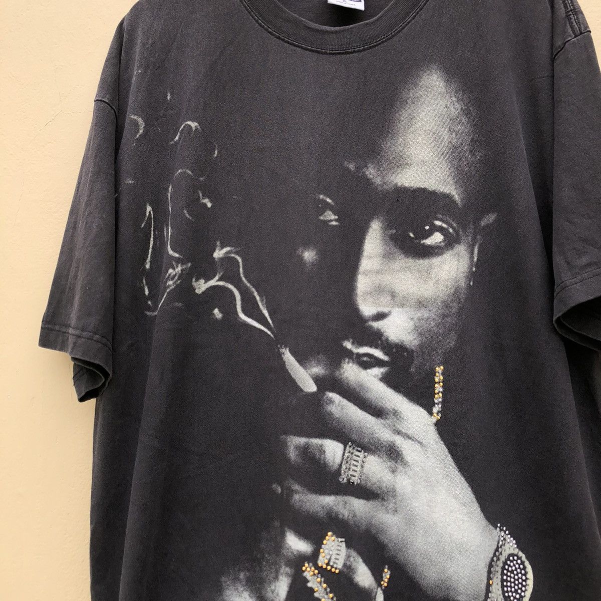 Rap Tees × Vintage Vintage 2pac rap hiphop tee Size US L / EU 52-54 / 3 - 2 Thumbnail