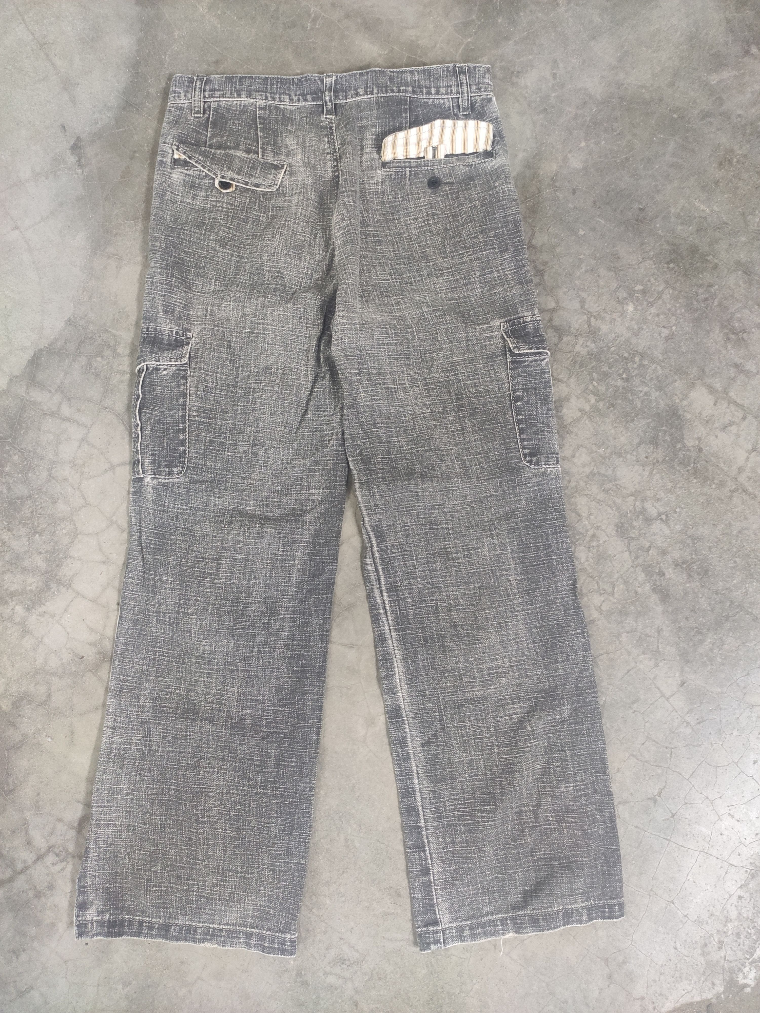 ABAHOUSE Abahouse cargo pants flared jeans if six was nine Size US 32 / EU 48 - 4 Thumbnail