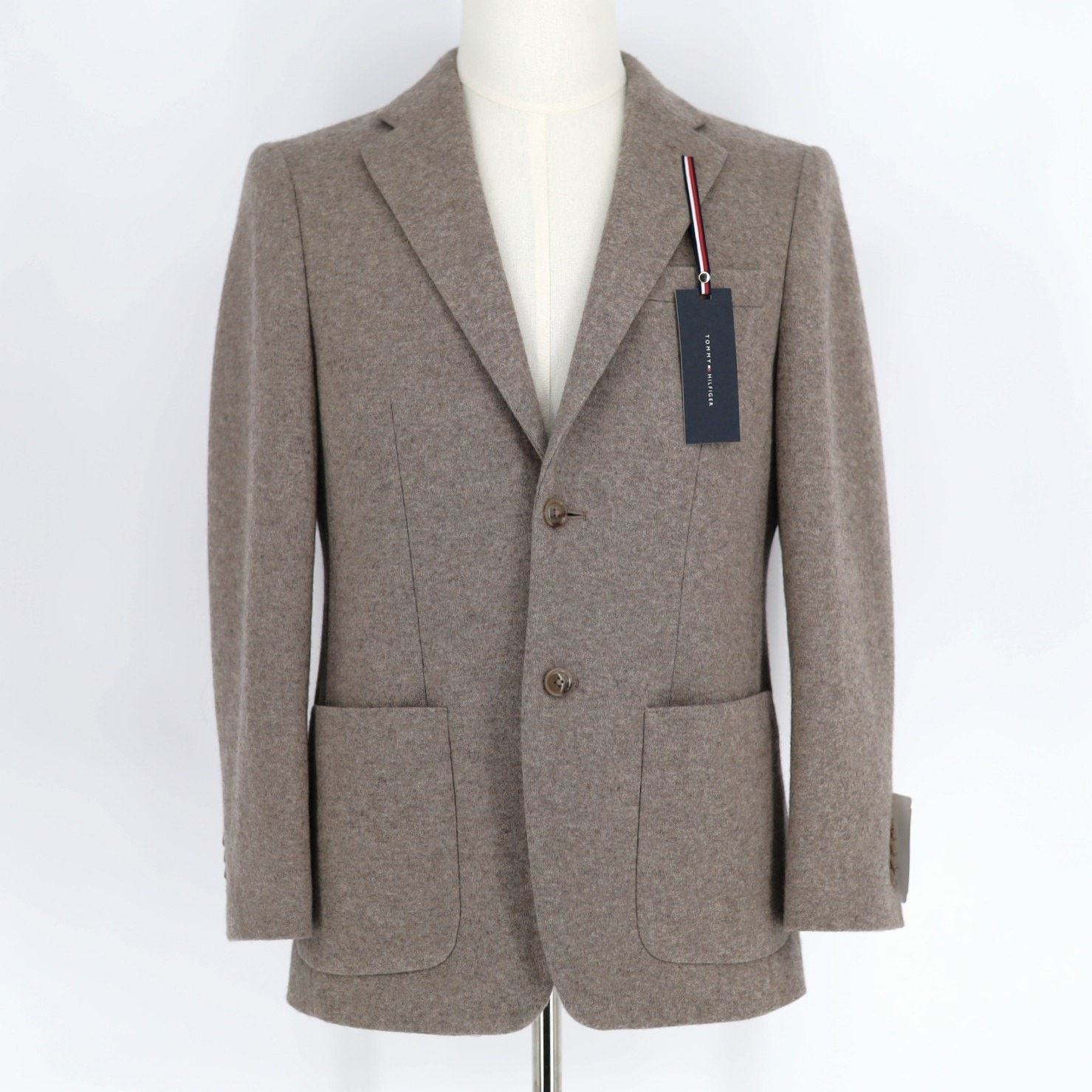 Tommy Hilfiger Tommy Hilfiger Men's Knit Wool Modern-Fit Sport Coat 36S Size 36S - 1 Thumbnail