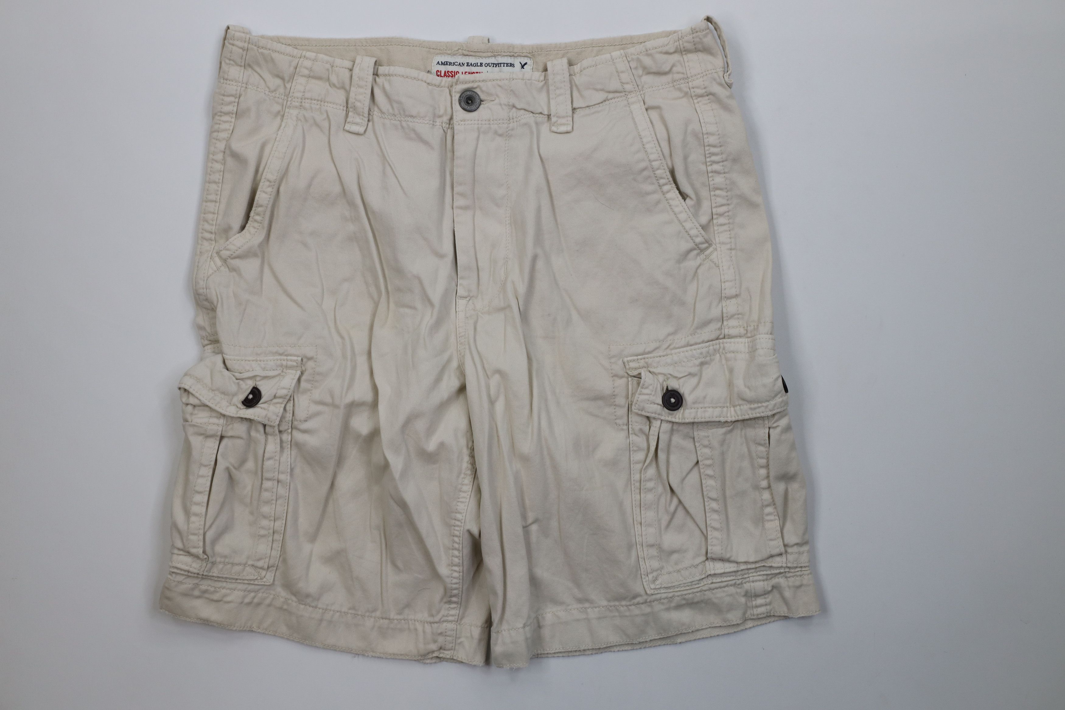 American Eagle Outfitters Vintage Y2K American Eagle Outfitters Heavyweight Shorts Size US 36 / EU 52 - 1 Thumbnail