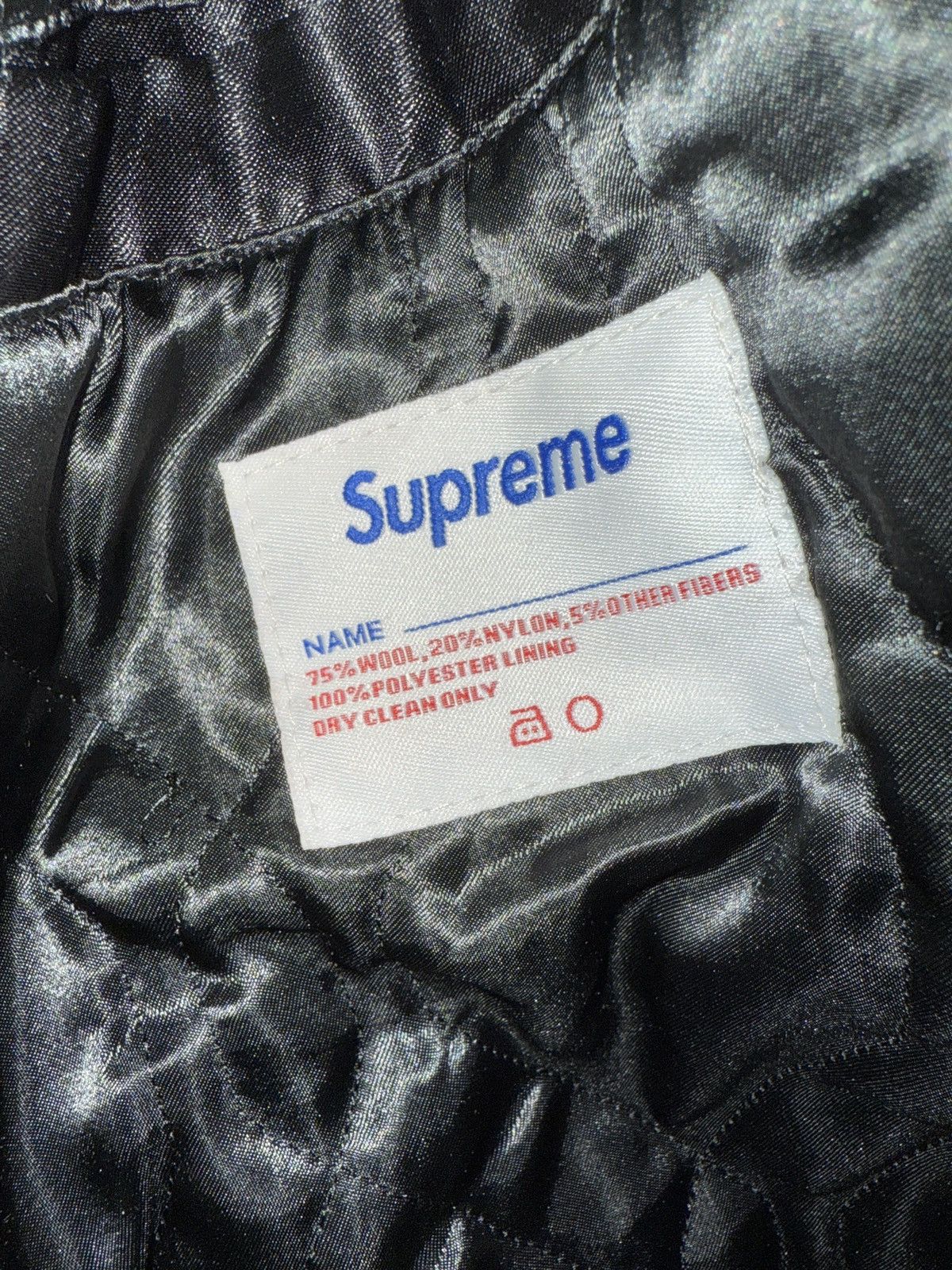 Supreme Vintage 2005 supreme newyork baseball varsity jacket Size US L / EU 52-54 / 3 - 4 Thumbnail