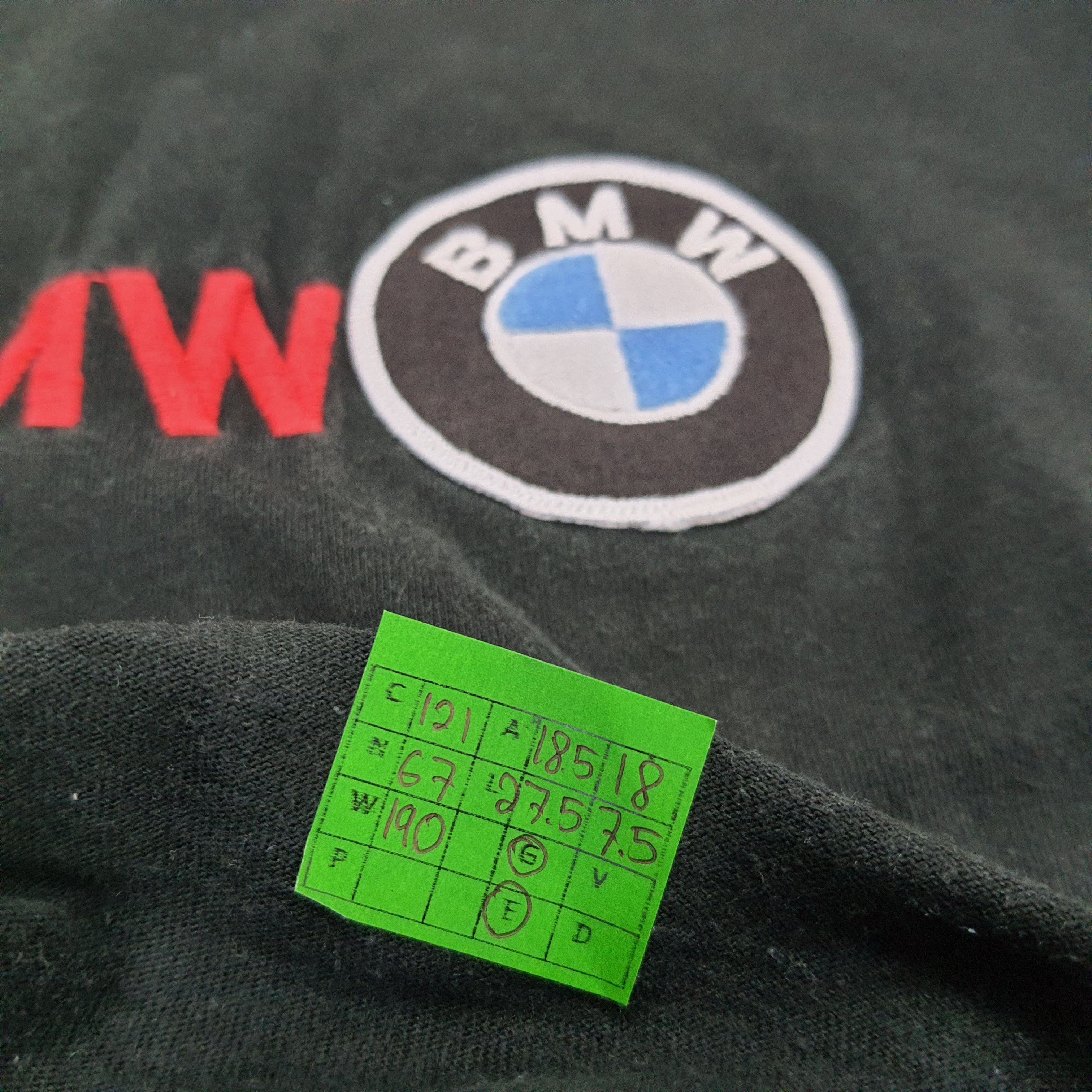 BMW × Vintage Vintage BMW Logo Embroidery Motorsport Racing T-shirt Size US S / EU 44-46 / 1 - 6 Thumbnail