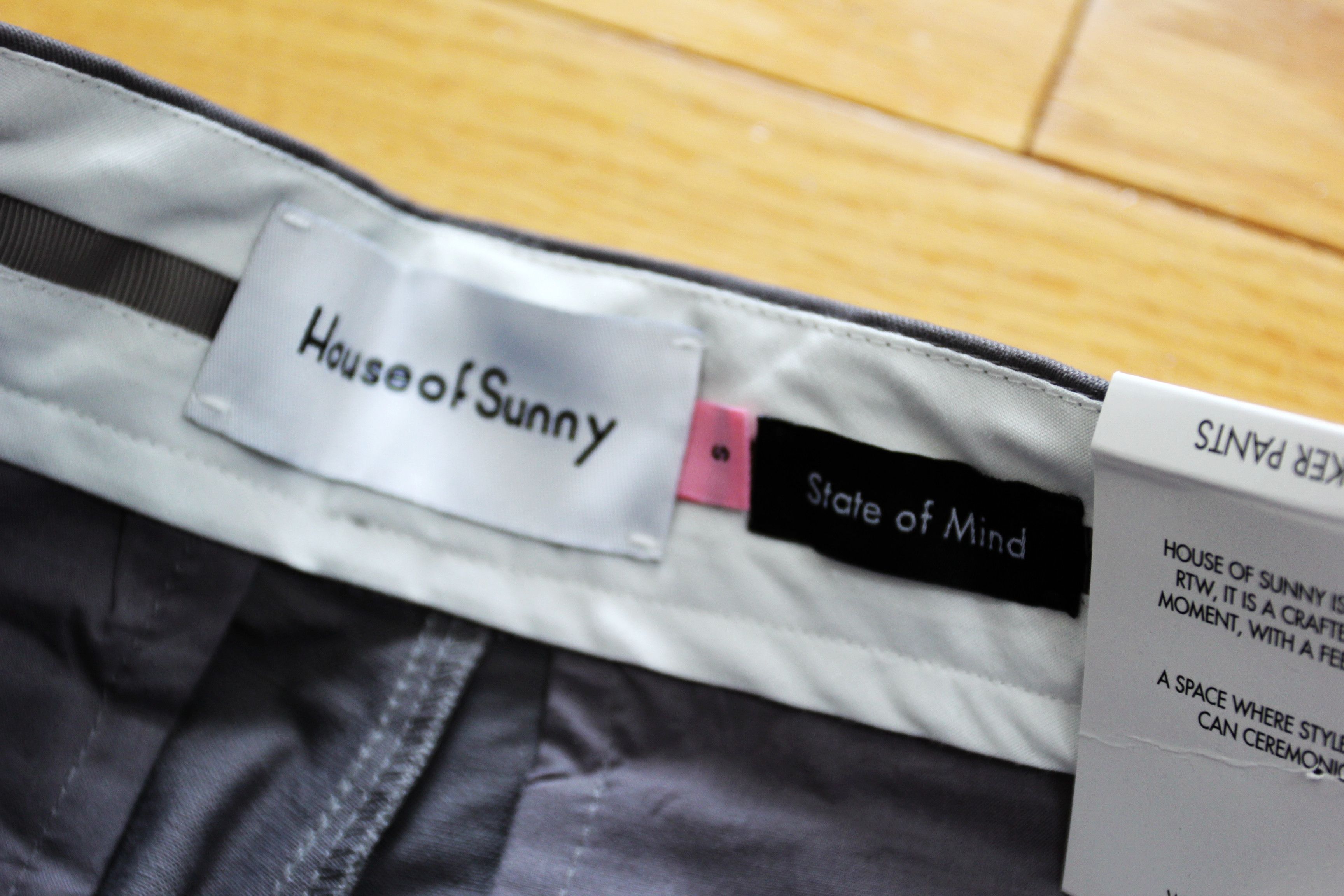 House of Sunny BNWT AW24 HOUSE OF SUNNY TWILL WORK PANTS S Size US 30 / EU 46 - 8 Thumbnail