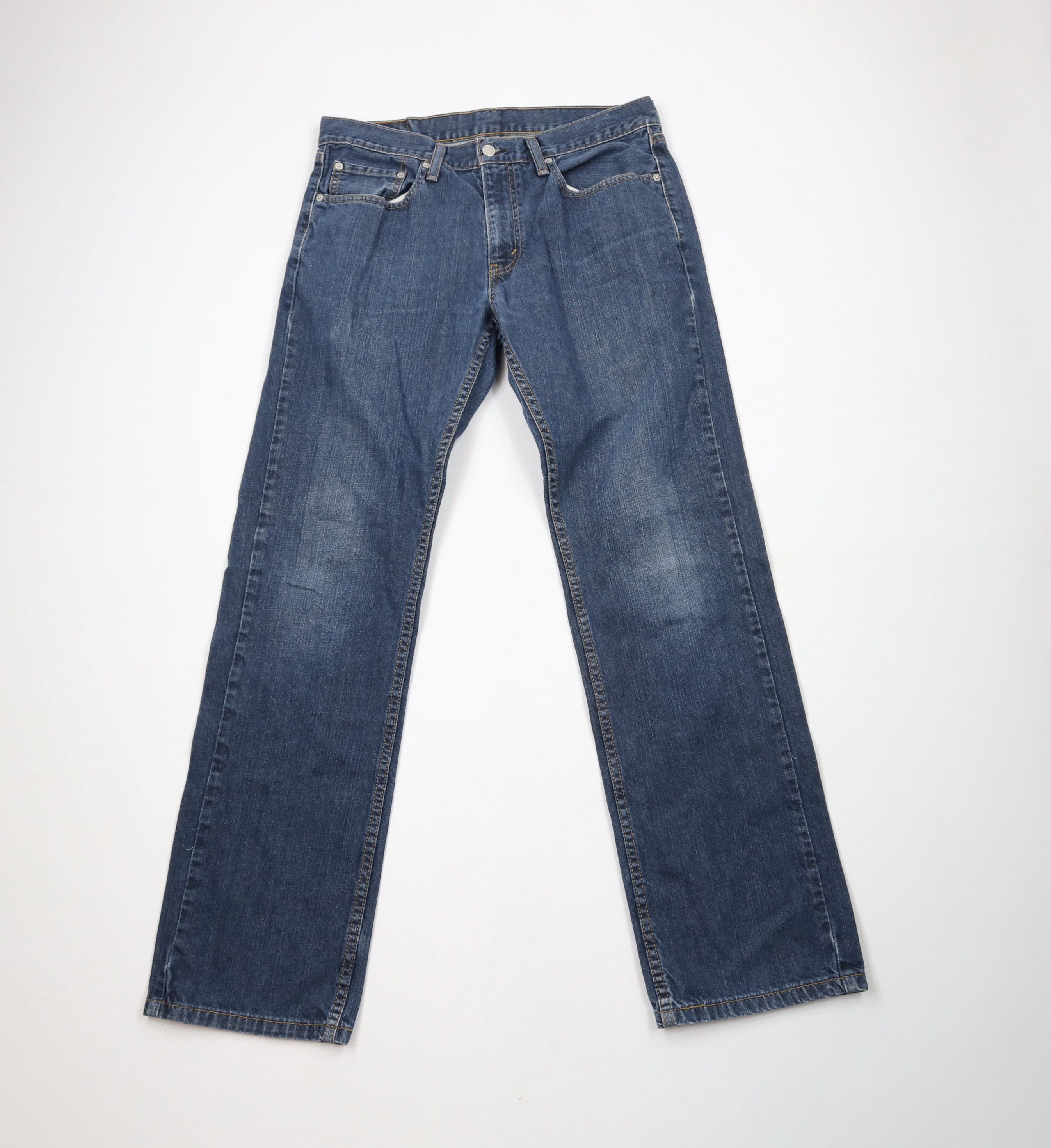 Levi's × Vintage Vintage Y2K Levis 559 Relaxed Straight Wide Leg Denim Jeans Size US 33 - 1 Thumbnail