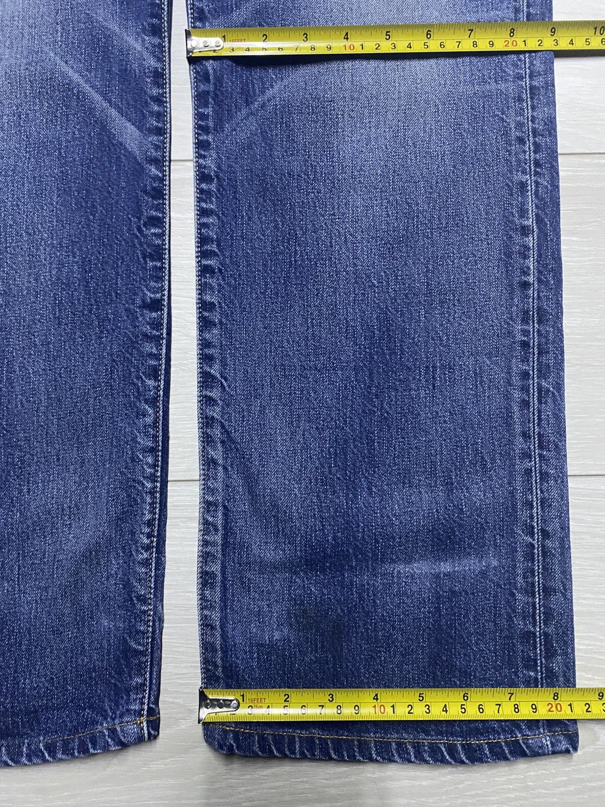 Levi's Vintagw Levis 501 Whisker ButtonFly Distressed Loose Jeans Size US 32 / EU 48 - 17 Thumbnail