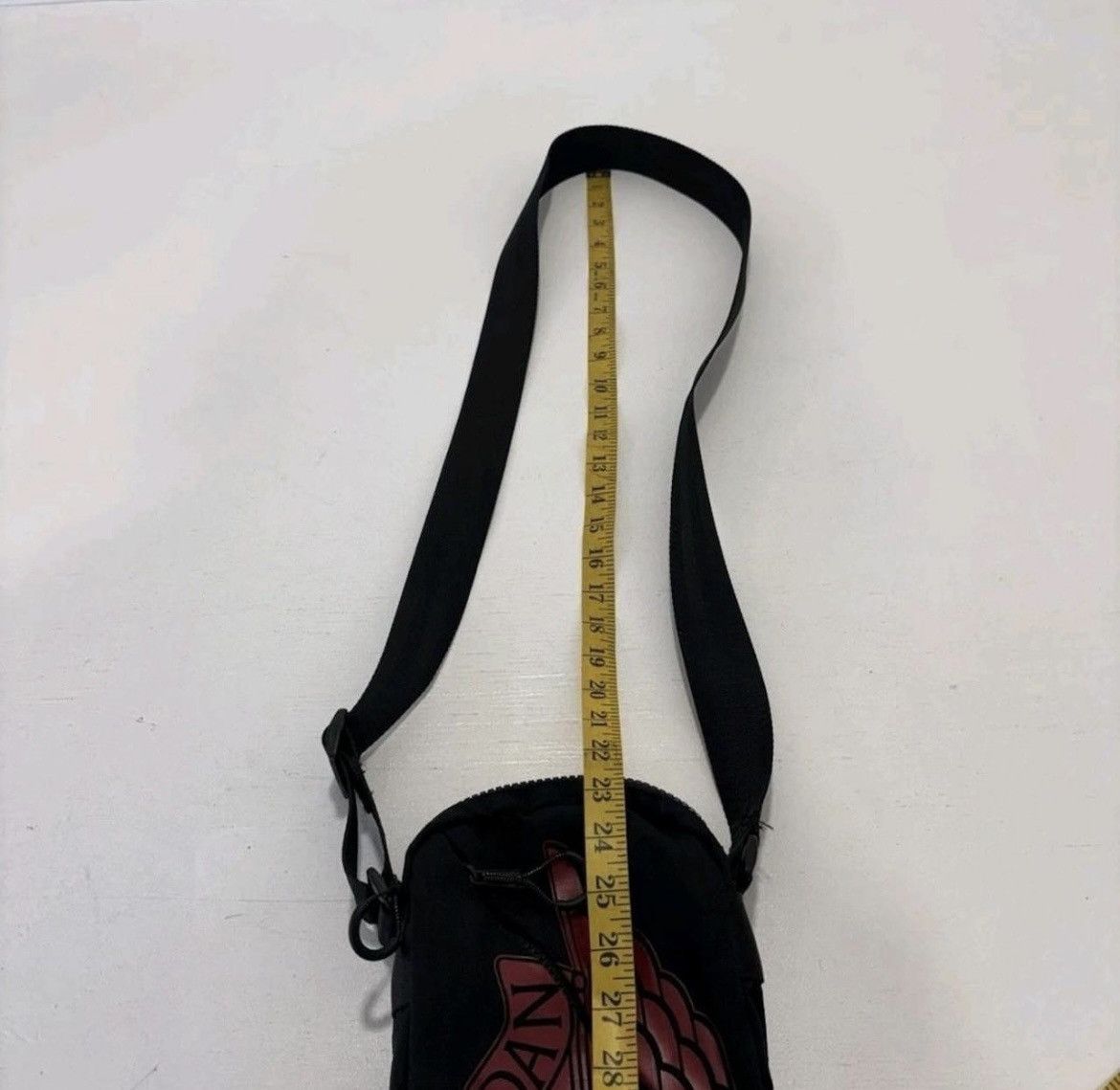 Jordan Brand Nike Air Jordan Wings Festival Crossbody Bag Black/Red Size ONE SIZE - 6 Thumbnail