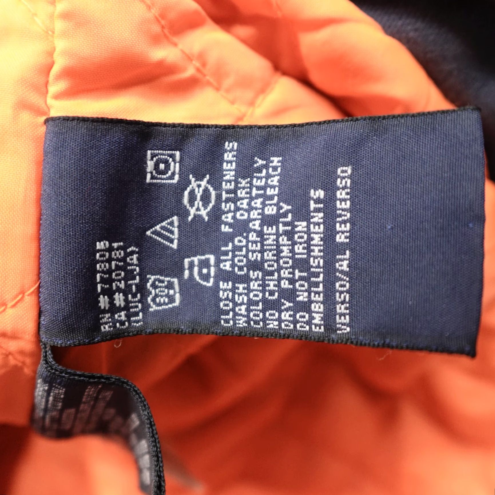 Tommy Hilfiger VINTAGE Tommy Hilfiger Jacket Regular M Blue Canvas Deck Jacket Size US M / EU 48-50 / 2 - 7 Thumbnail