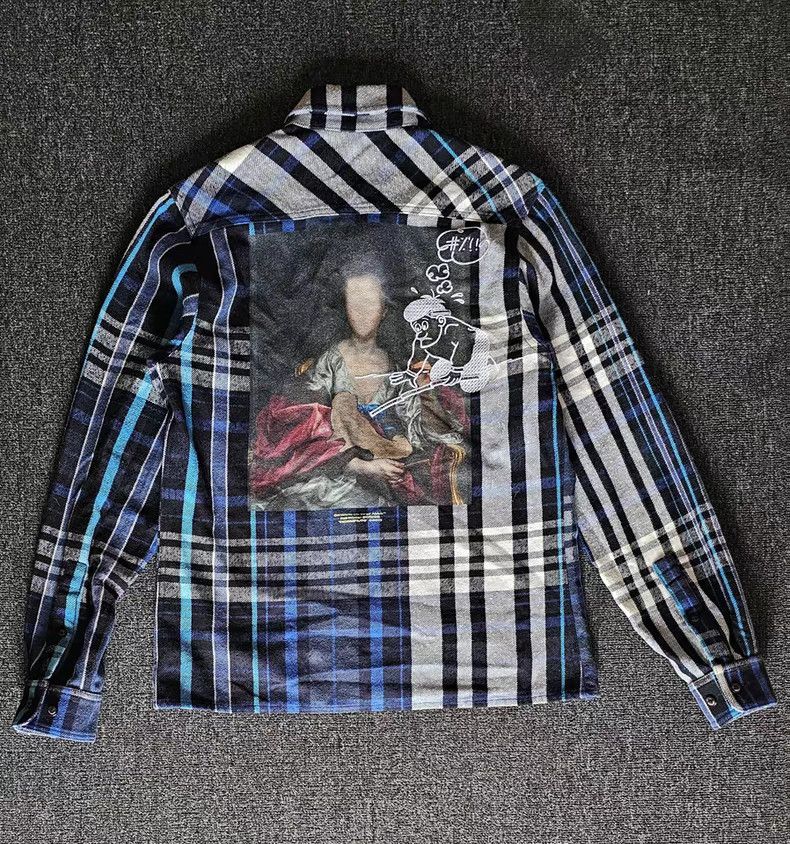 Off-White Plaid Shirt
