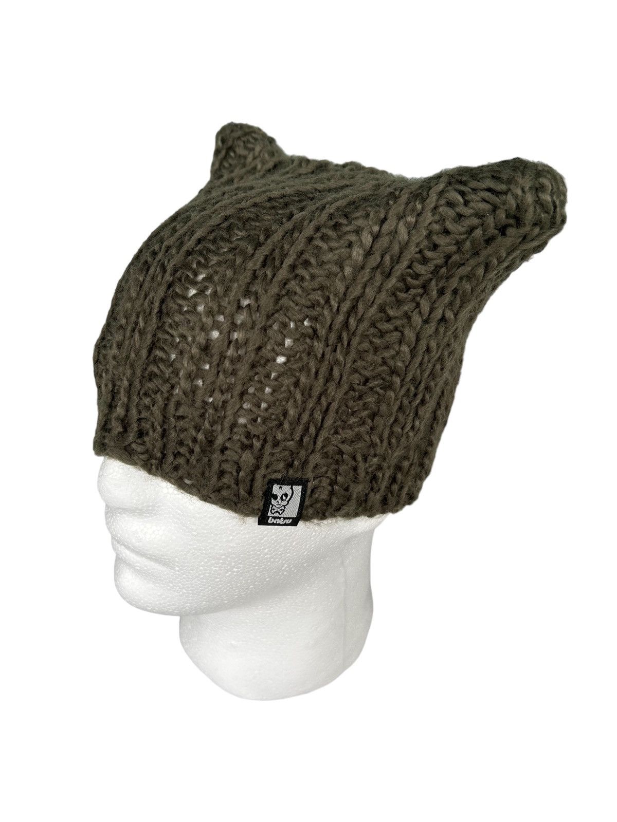 Japanese Brand Japanese Brand Vintage Bat-Su Knitted Beanie Hats 💀☠️ Size ONE SIZE - 2 Thumbnail