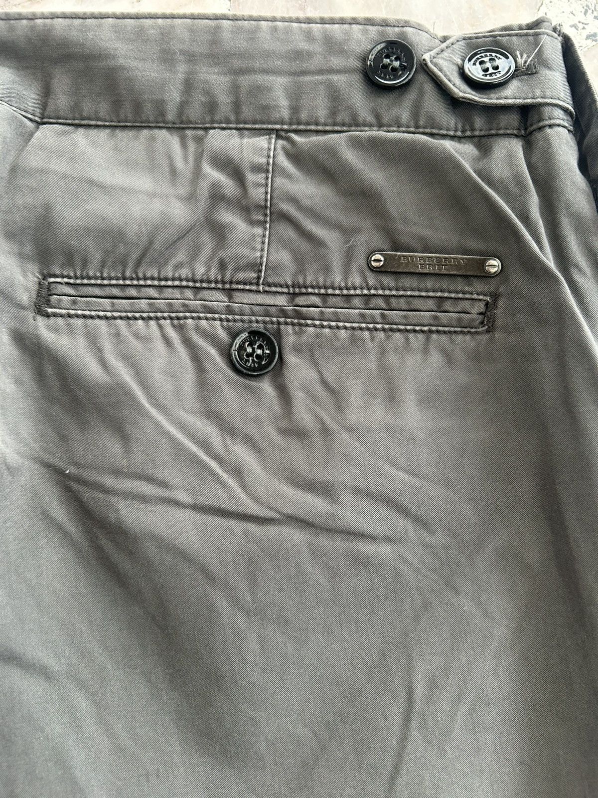 Burberry Burberry Brit Italy Vintage Green Trousers Size US 30 / EU 46 - 9 Thumbnail