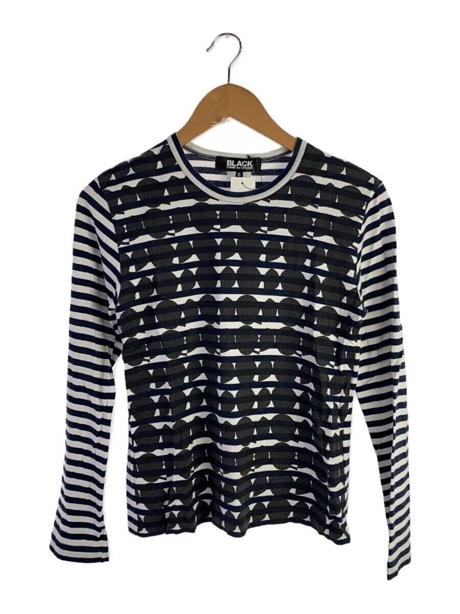 Comme des Garcons Orb Pattern Striped Long Sleeve Tee Size US S / EU 44-46 / 1 - 1 Thumbnail