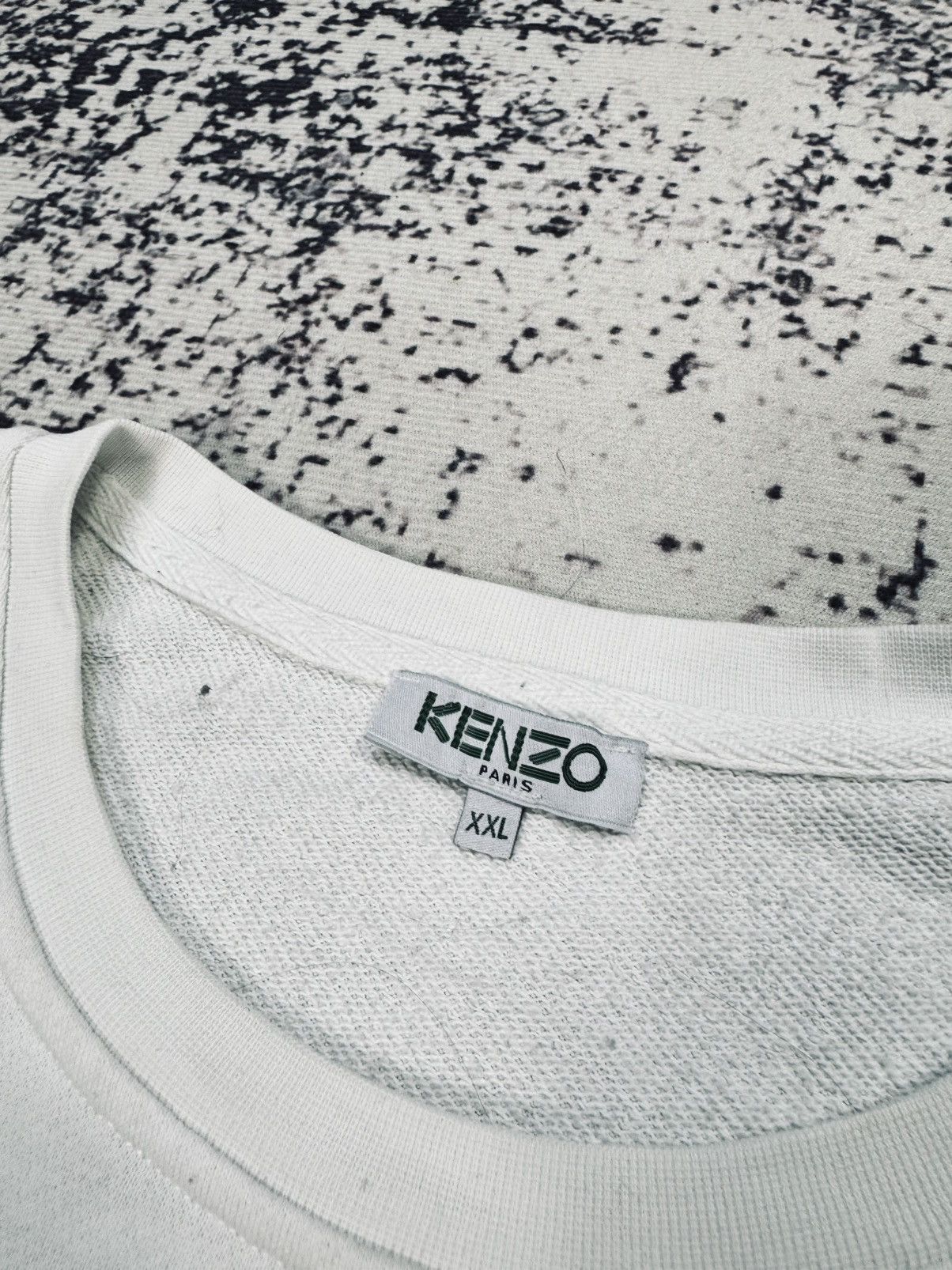 Kenzo Kenzo Crewneck Sweatshirt Tiger white colorful XXL womens Size US XXL / EU 58 / 5 - 4 Thumbnail