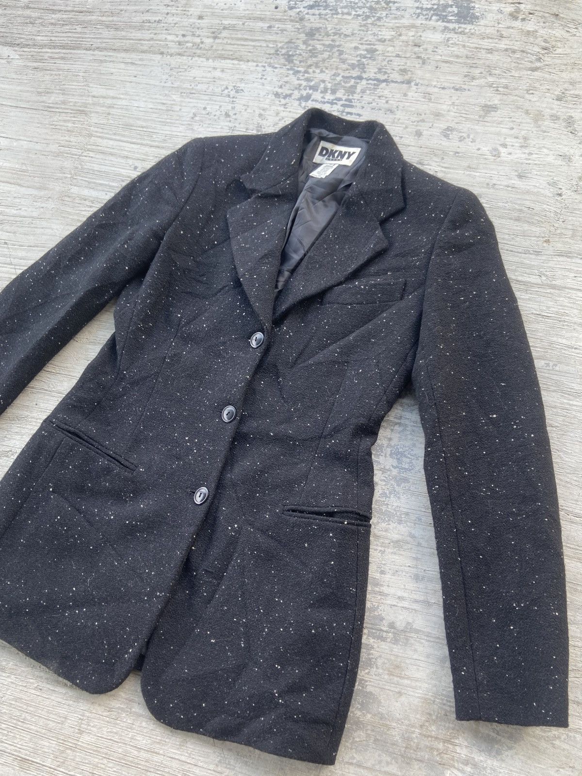 DKNY DKNY Gothic Blazer Punk designer Size 38S - 1 Thumbnail