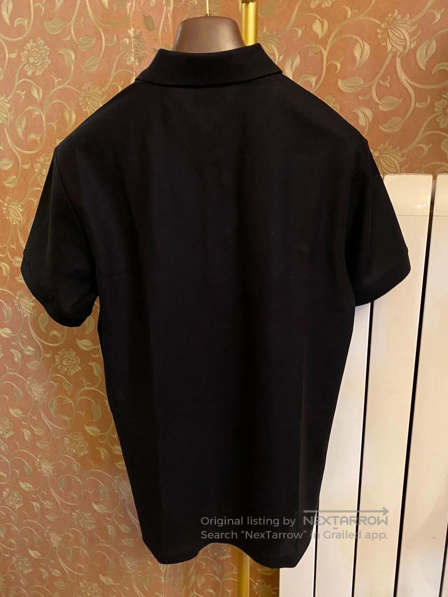 Burberry Black Short Sleeve Polo Shirt. Size US M / EU 48-50 / 2 - 4 Thumbnail