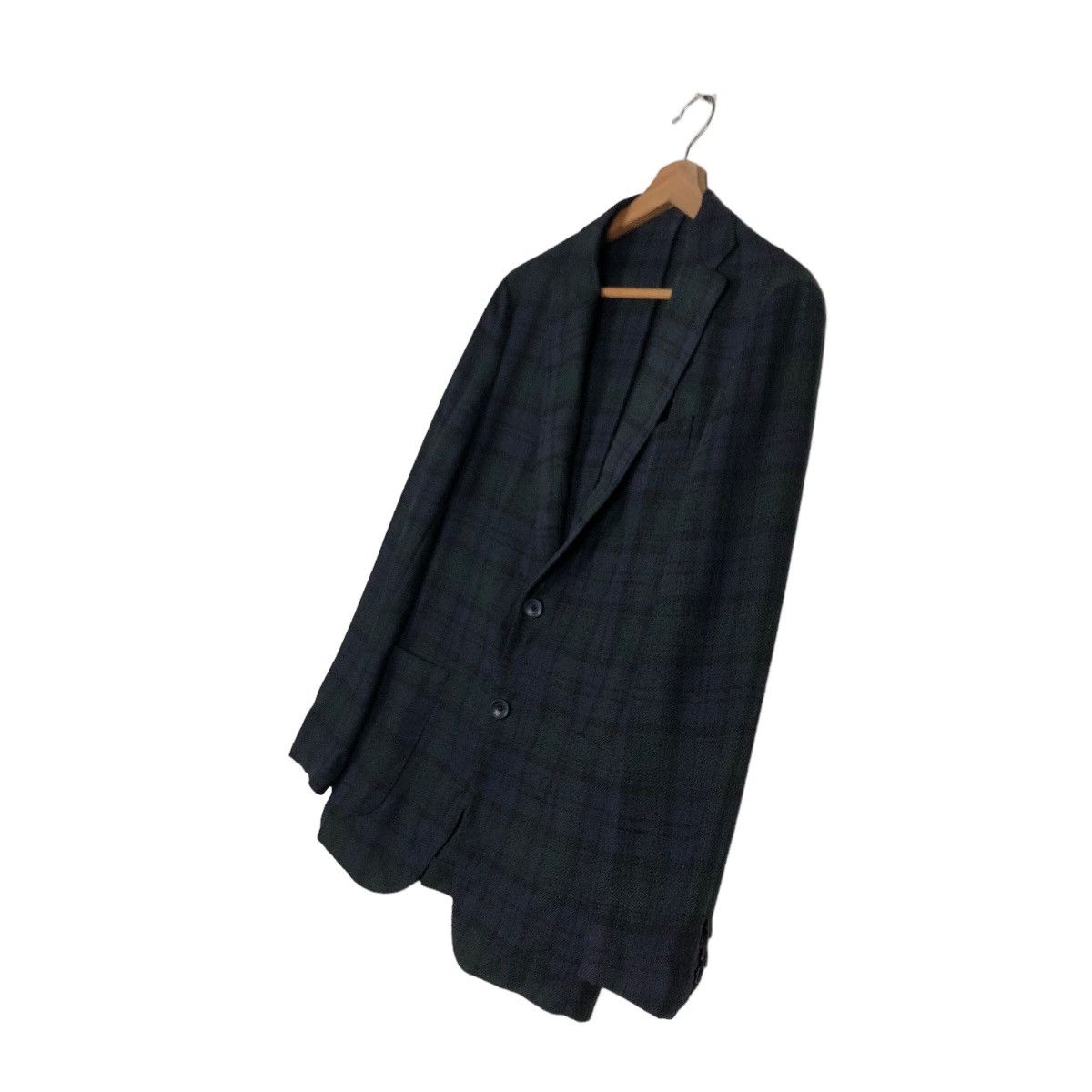 Issey Miyake 🔥Vintage Furgato Per Ships Japan Chore Jacket Tartan Design Size US M / EU 48-50 / 2 - 2 Thumbnail