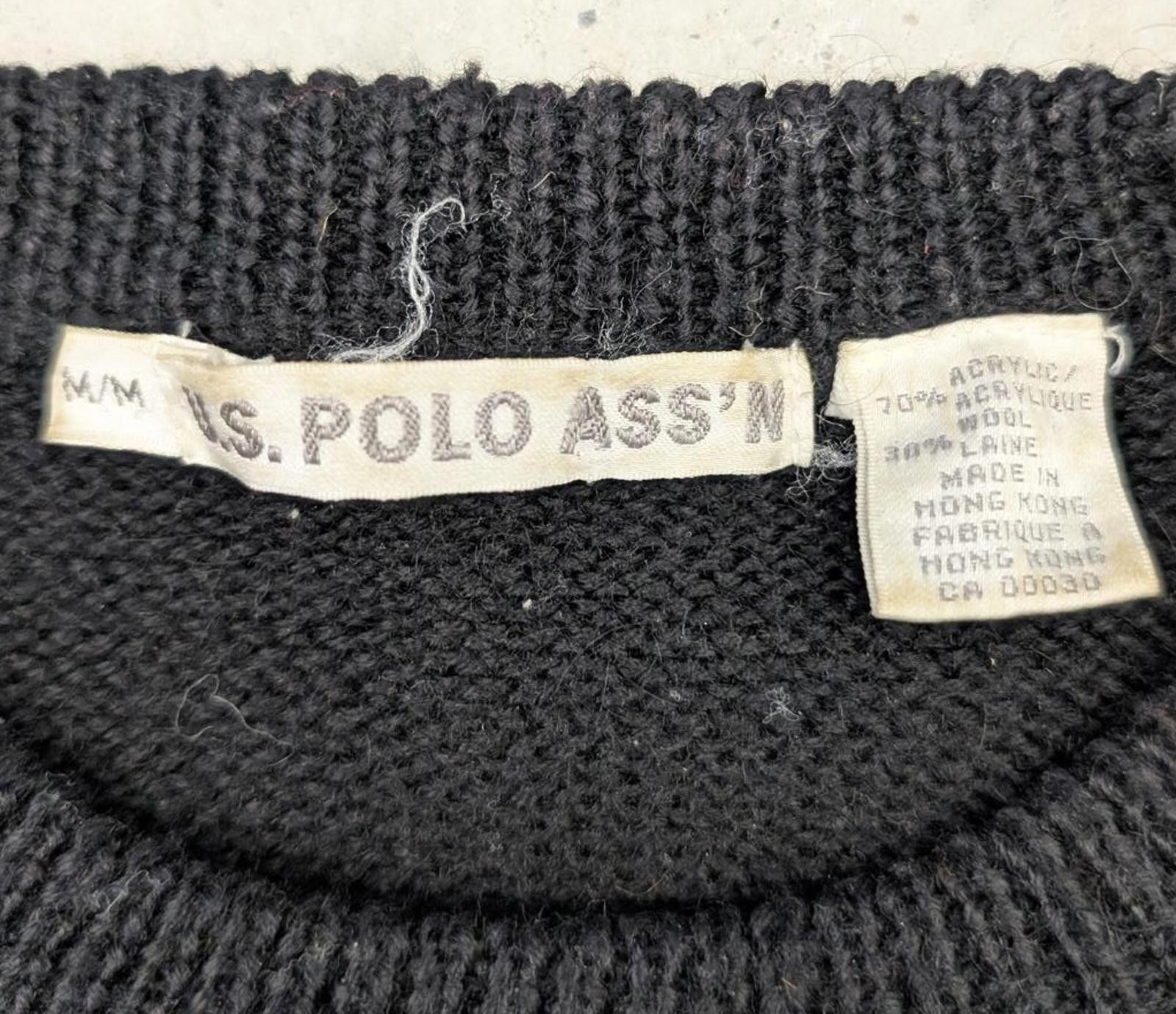 U.S. Polo Assn. Vintage 90s US Polo Assn "Man of the Mountain" Knit Sweater Size US M / EU 48-50 / 2 - 4 Thumbnail