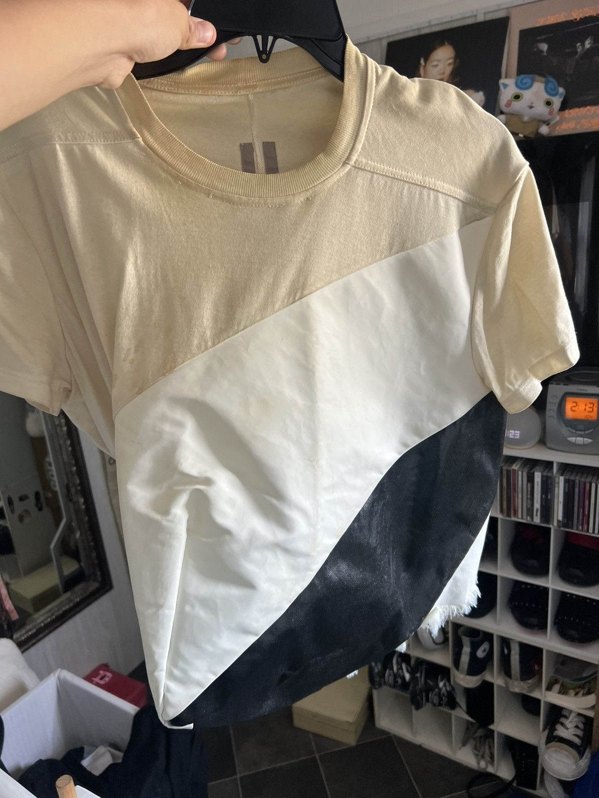 Rick Owens SS18 Dirt Membrane Top in Natural | Grailed
