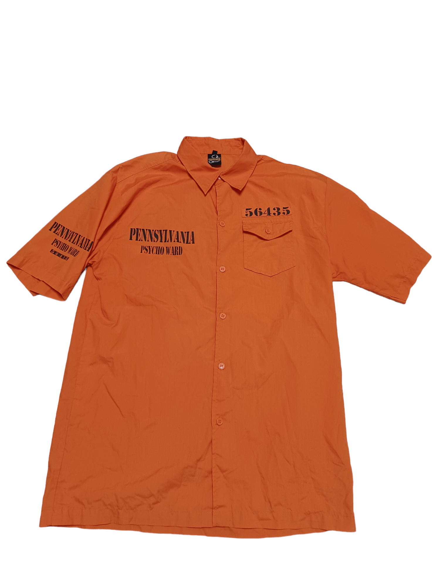 Japanese Brand THE PRISONER UNIFORM PENNSYLVANIA PSYCHO YARD SHIRT Size US XL / EU 56 / 4 - 1 Thumbnail
