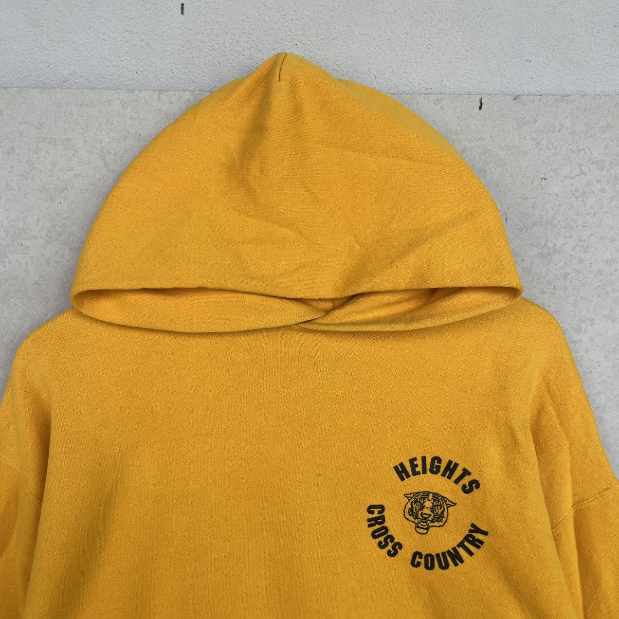 Other Vintage Russell Athletic Yellow Cross Country Hoodie Size L Size US L / EU 52-54 / 3 - 4 Thumbnail
