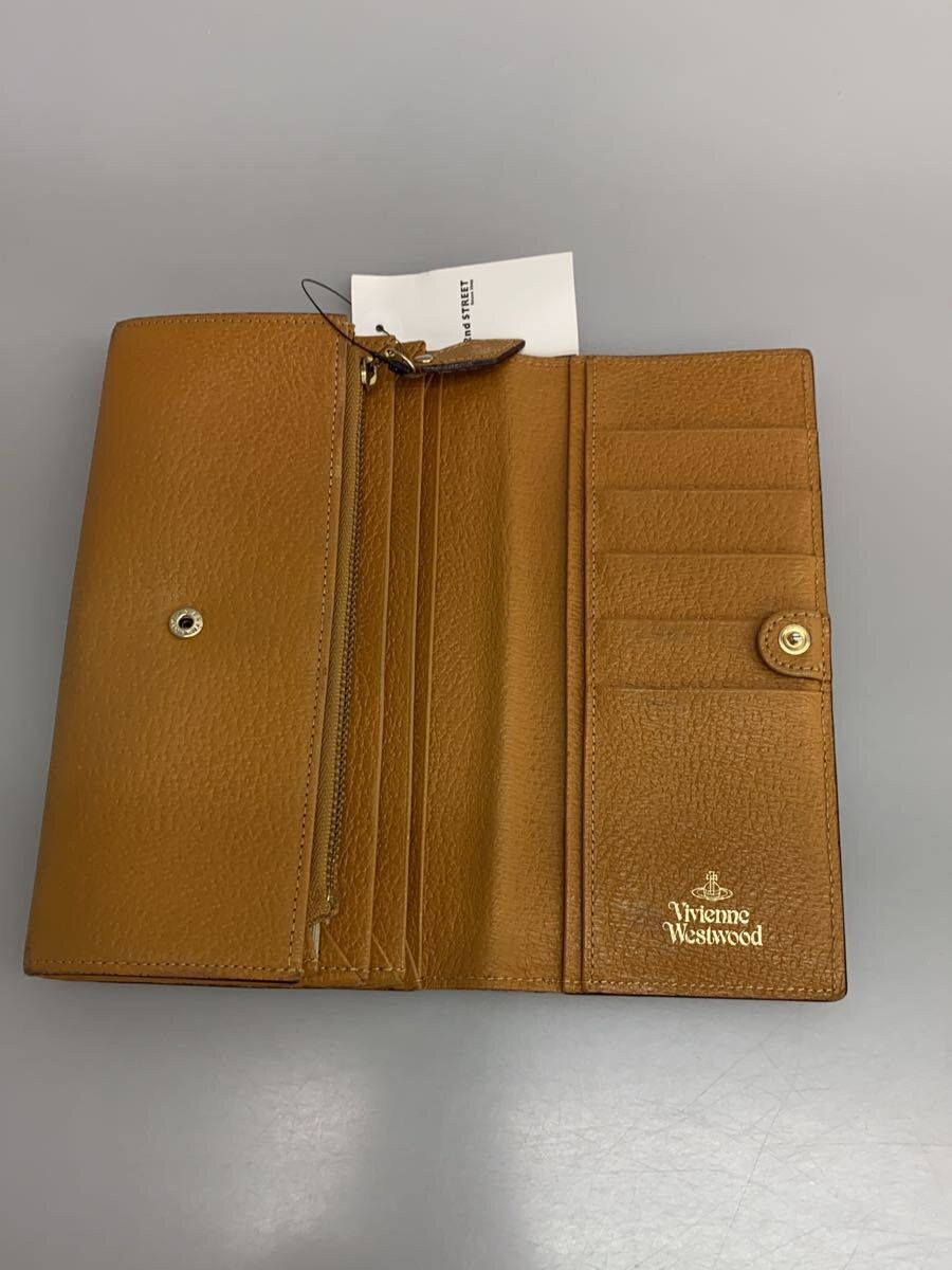 Vivienne Westwood Vivienne Westwood Plain Lthr Long Wallet Camel Size ONE SIZE - 4 Thumbnail