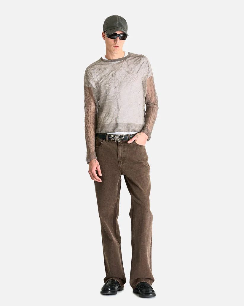 Our Legacy o1s1v1r1oon0825 True Roundneck in Light Grey Size US M / EU 48-50 / 2 - 5 Thumbnail