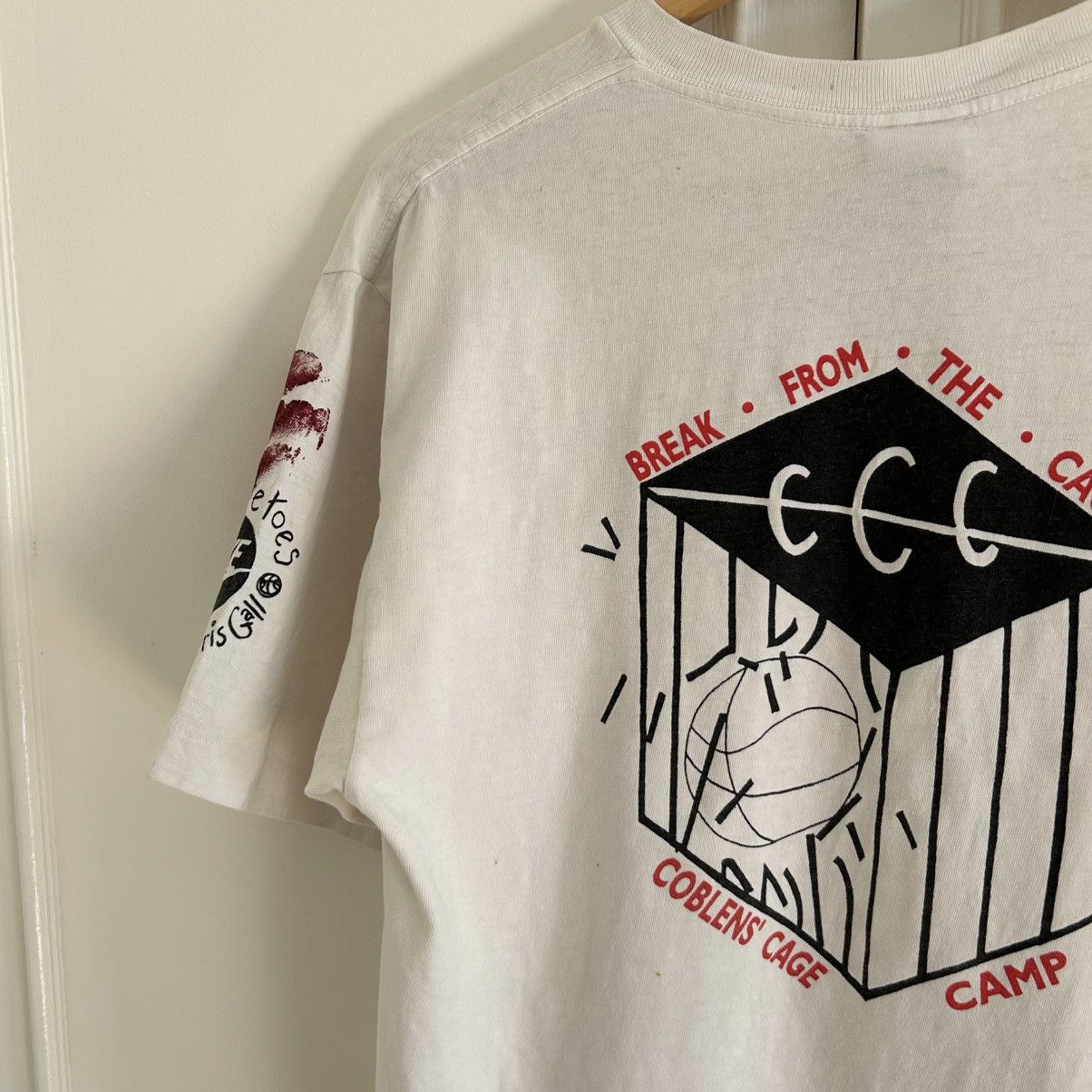 Nike × Vintage Vintages 90s Nike Scottie Pippen Hoop Héroes Tee Size US M / EU 48-50 / 2 - 9 Thumbnail