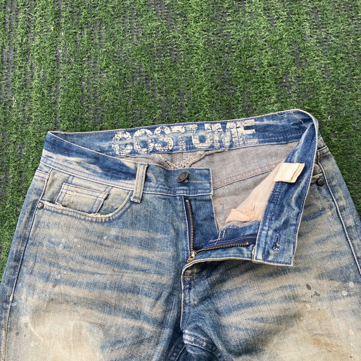 Japanese Brand A.V.H COSTUME DISTRESSED JEANS Size US 31 - 10 Thumbnail