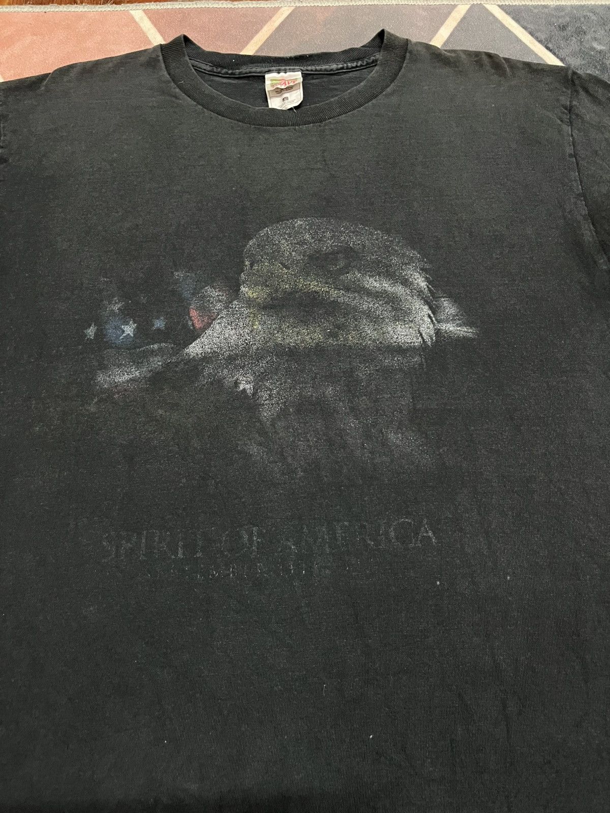 American Edition 💥Sunfaded TRUE VINTAGE 90s Spirit Of America Falcon Eagle Size US L / EU 52-54 / 3 - 2 Thumbnail