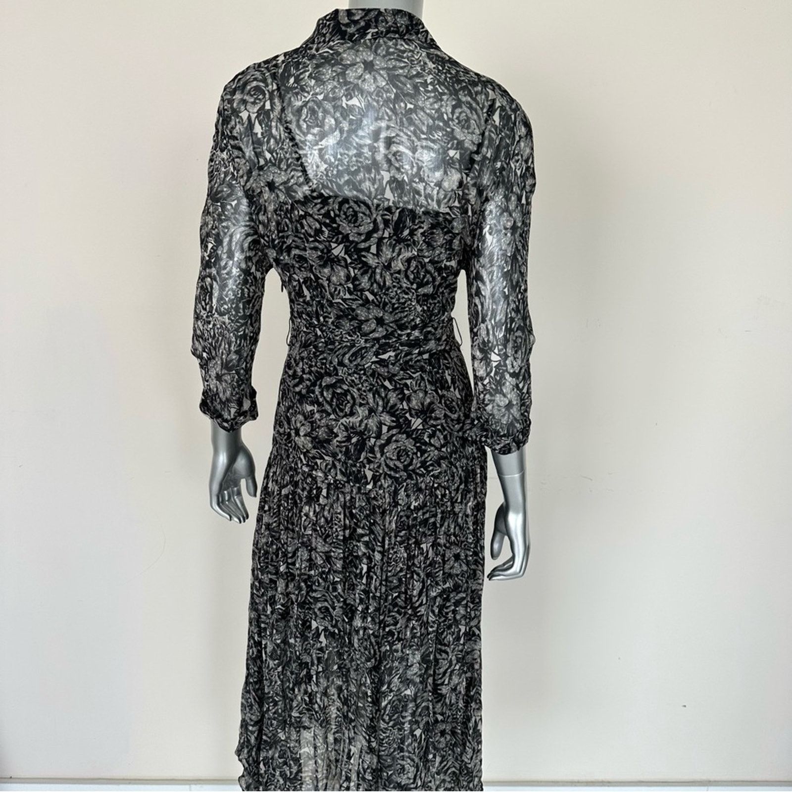 Allsaints NEW!!! All Saints women silk dress size 4 US or S Size S / US 4 / IT 40 - 2 Thumbnail